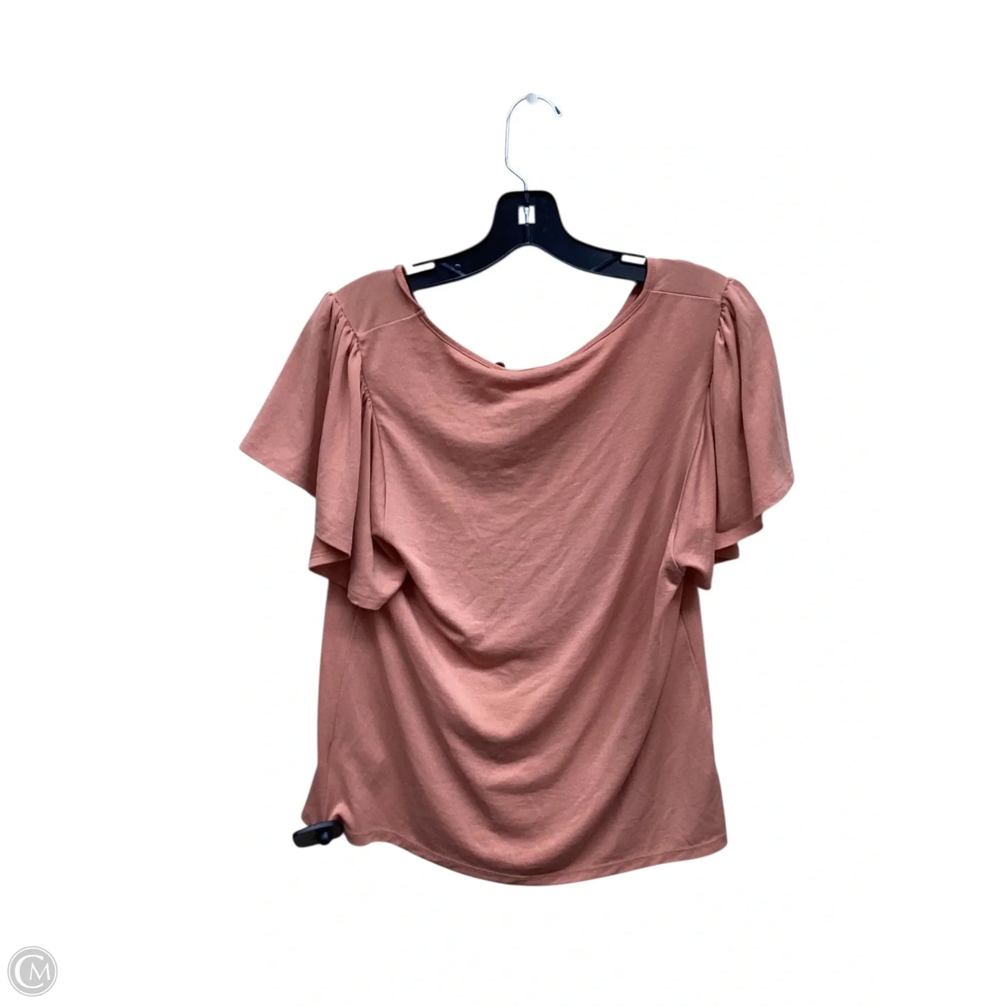 Top Short Sleeve By A New Day In Orange, Size: S