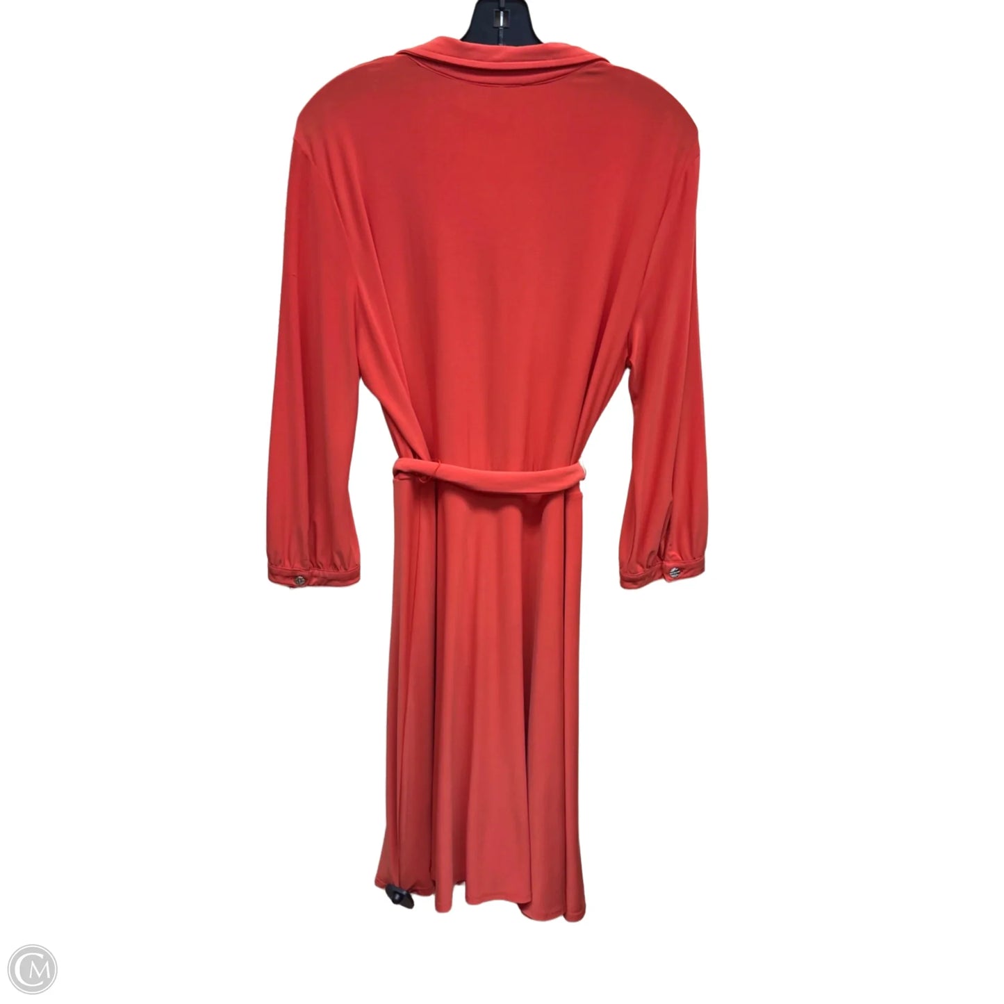 Dress Casual Short By Ny Collection In Orange, Size: L