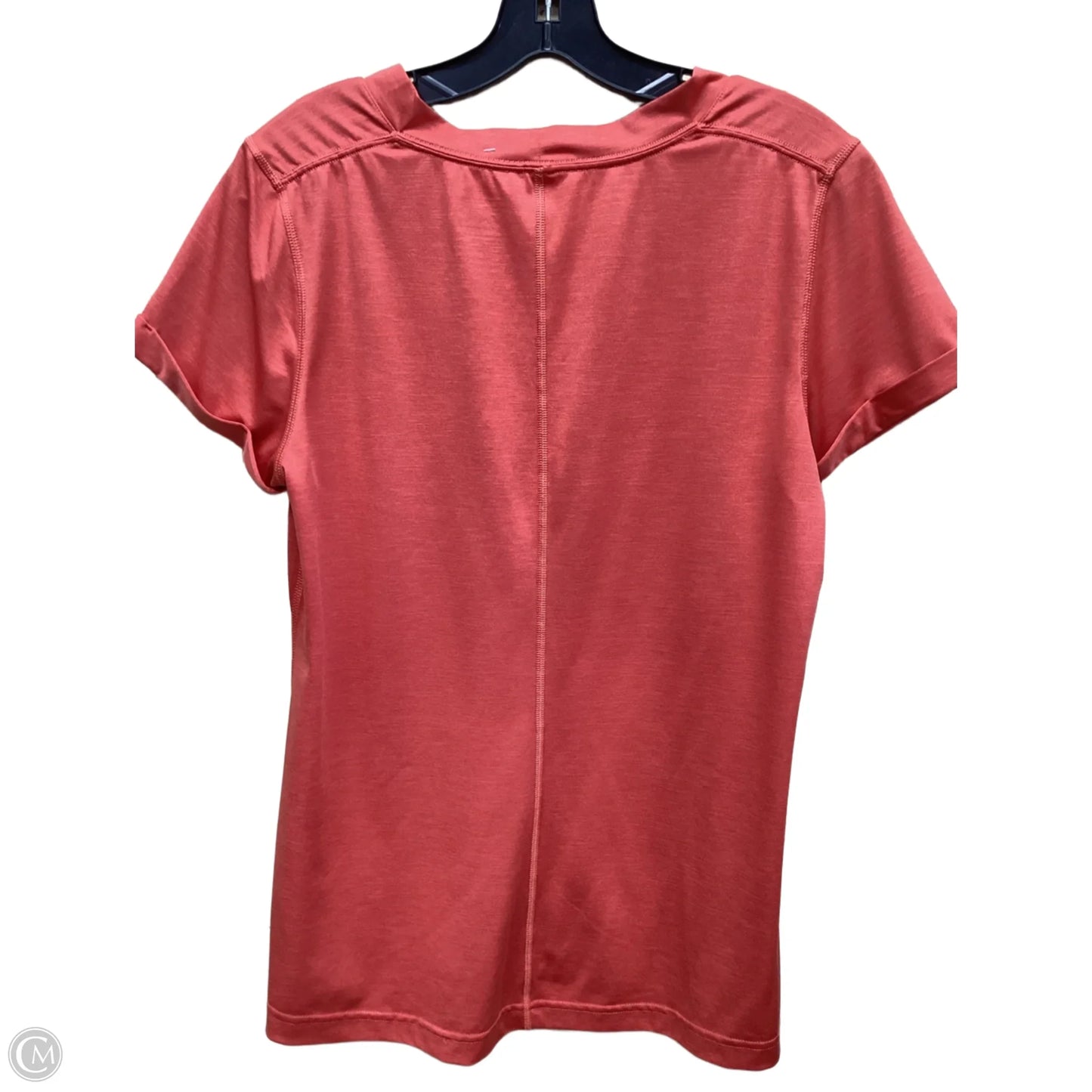 Athletic Top Short Sleeve By The North Face In Red, Size: L