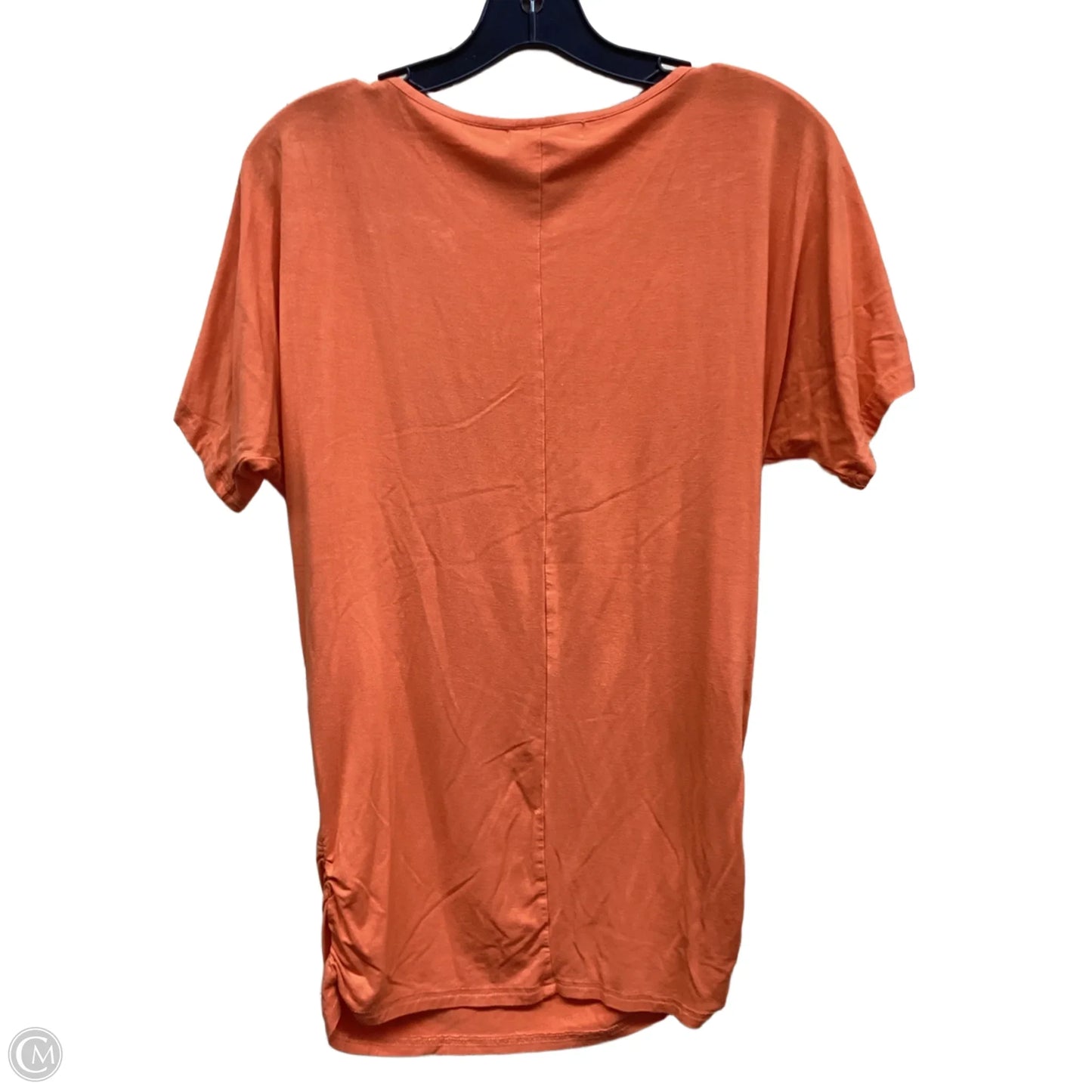 Top Short Sleeve By Clothes Mentor In Orange