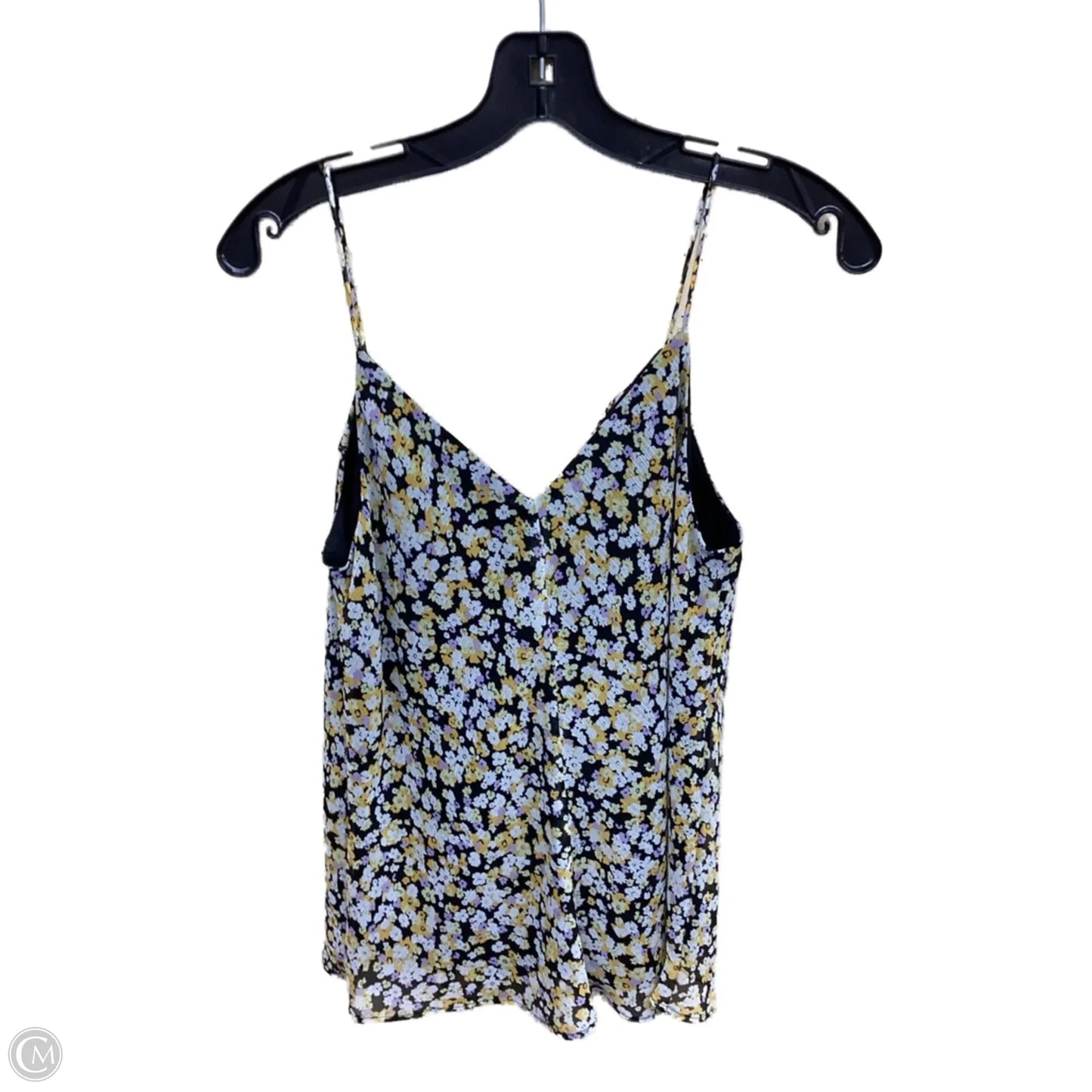 Top Sleeveless Designer By Karl Lagerfeld In Floral Print, Size: S