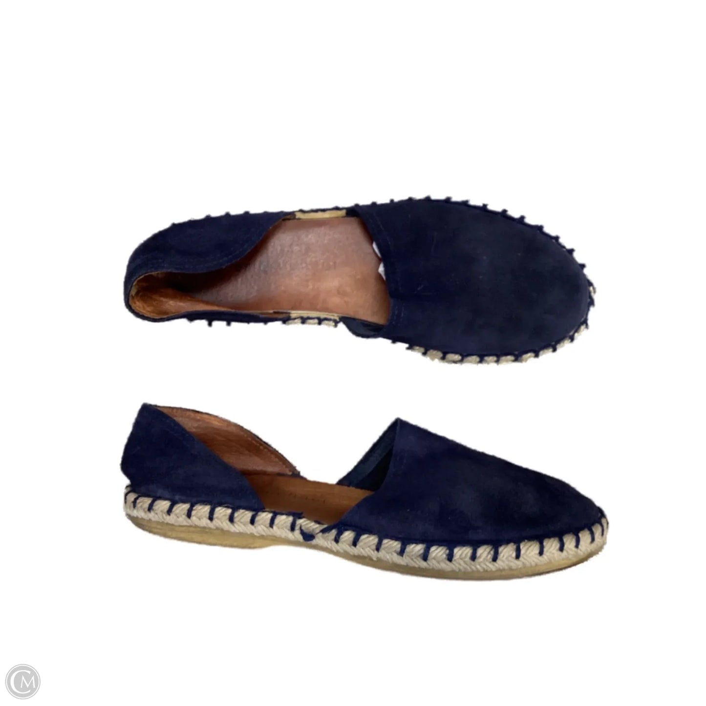 Shoes Flats By Eric Michael London In Navy, Size: 8