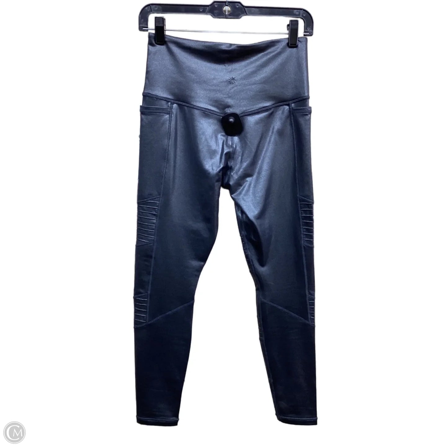 Athletic Leggings By Athleta In Grey, Size: S