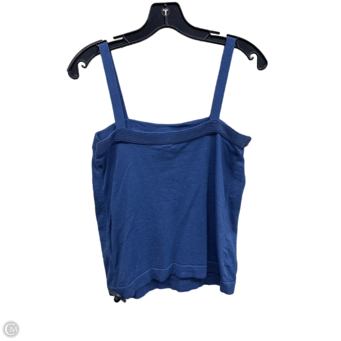 Top Sleeveless By Anne Klein In Blue, Size: S