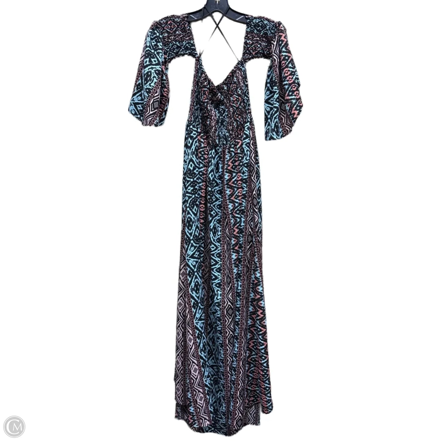 Dress Casual Midi By Ariat In Multi-colored, Size: Xs