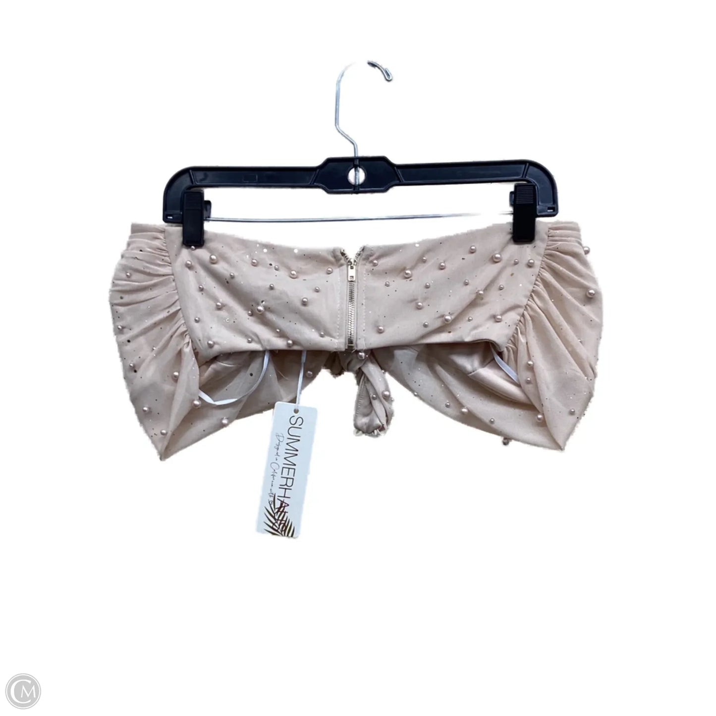 Top Sleeveless By Clothes Mentor In Tan, Size: S