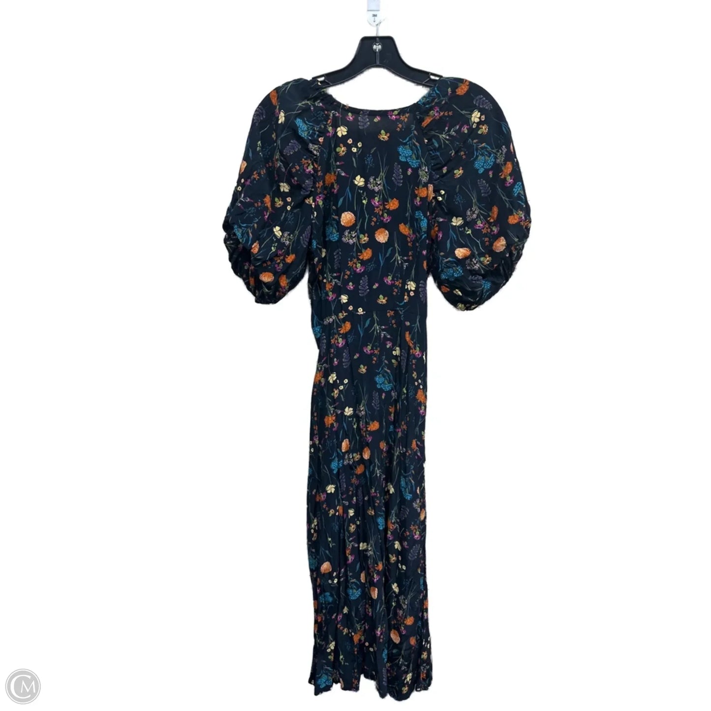 Dress Casual Midi By A New Day In Floral Print, Size: Xs