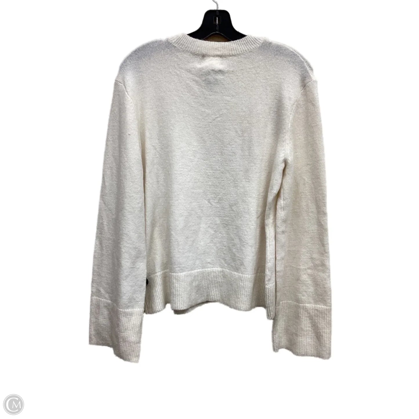 Sweater By H&m In White, Size: L