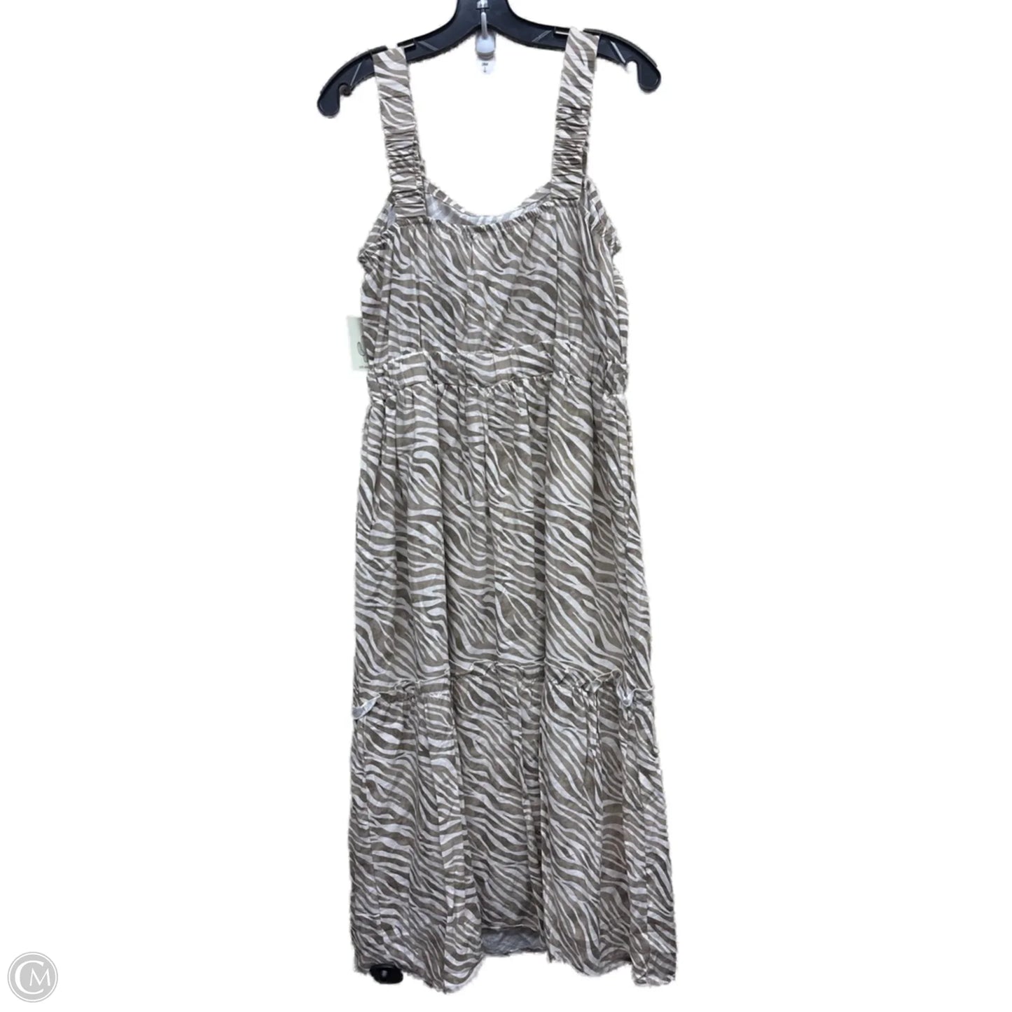 Dress Casual Midi By Clothes Mentor In Striped Pattern, Size: S
