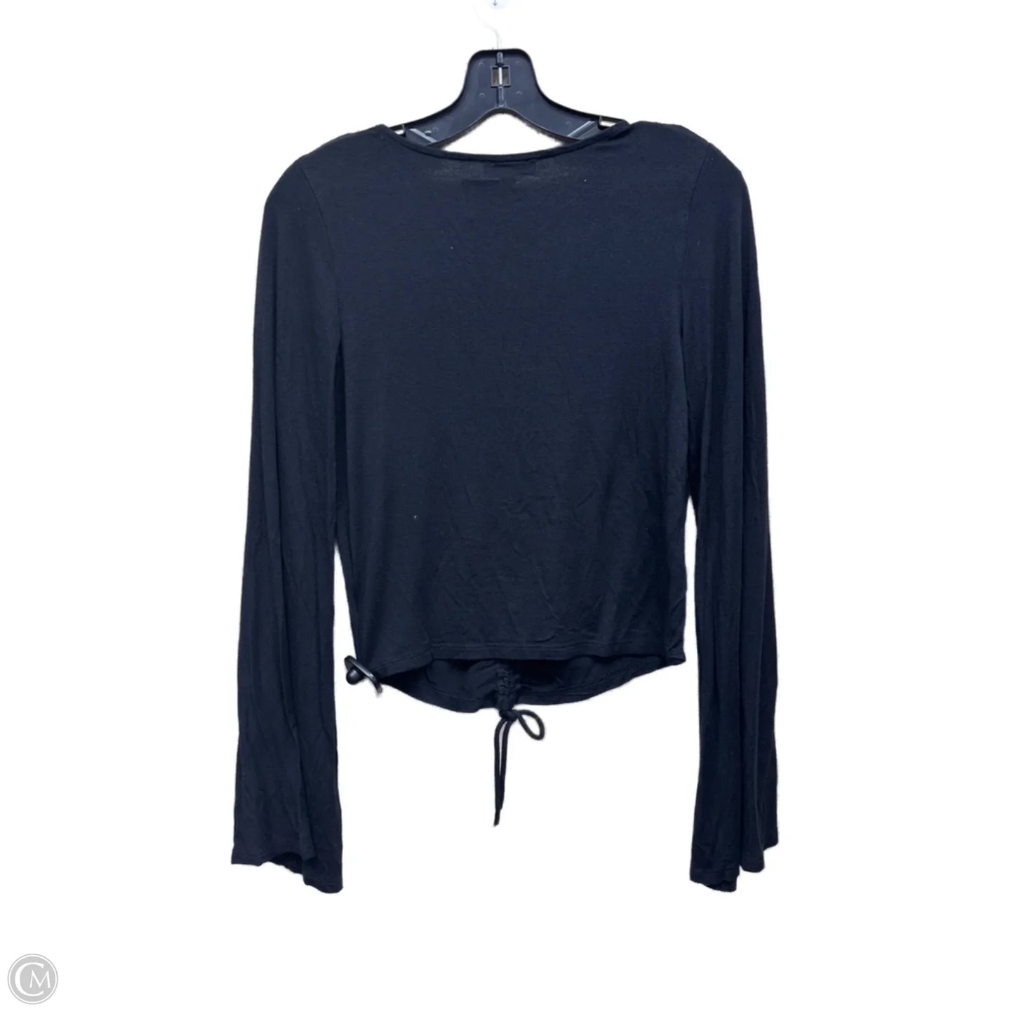 Top Long Sleeve By Express In Black, Size: S