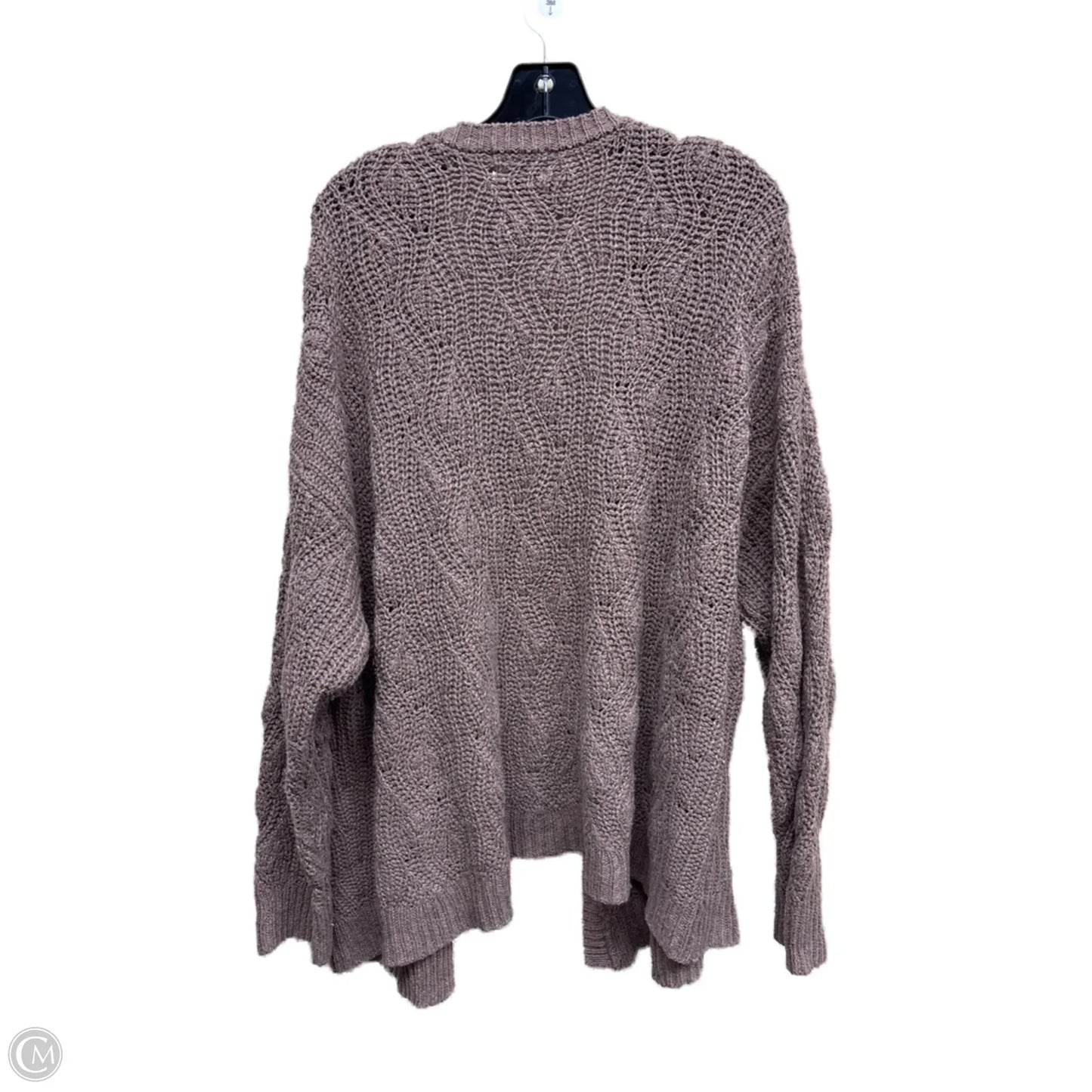 Sweater Cardigan By Universal Thread In Brown, Size: Xxl