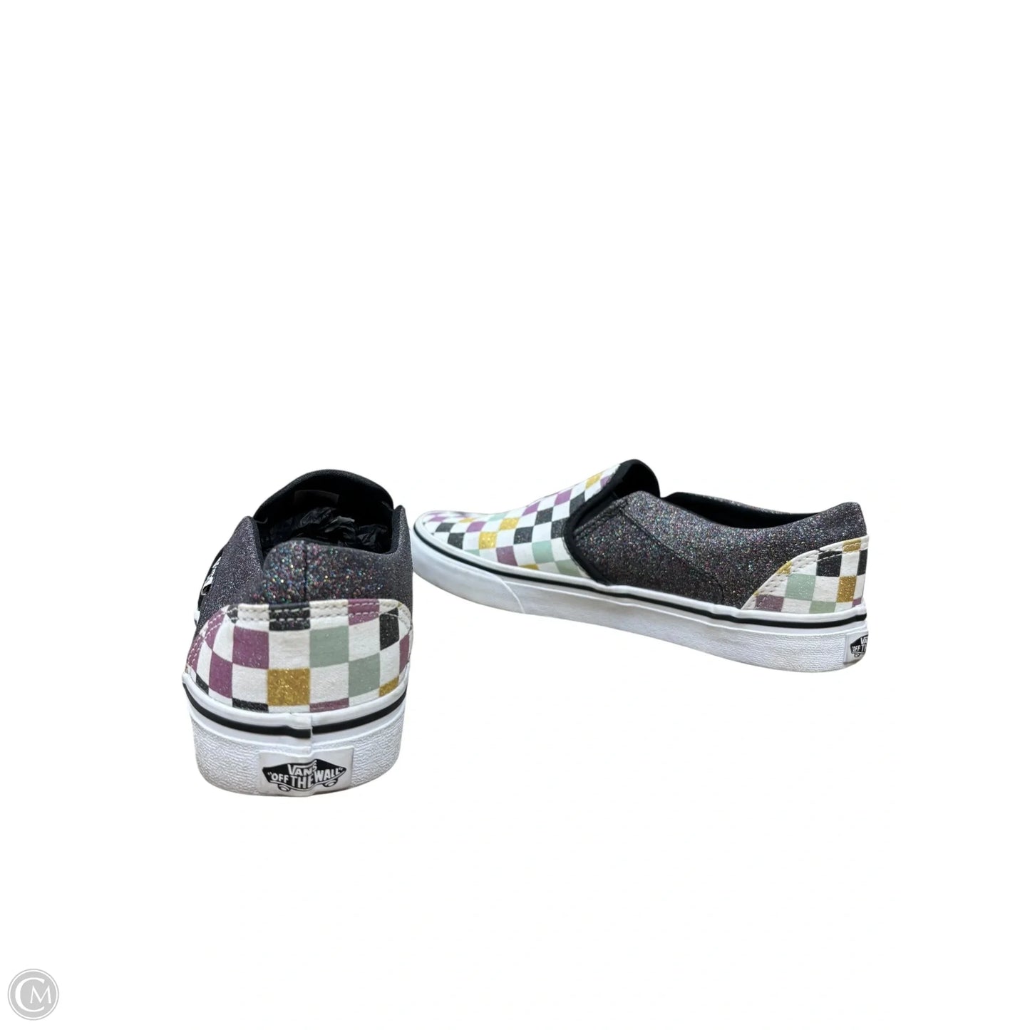 Shoes Sneakers By Vans In Checkered Pattern, Size: 10