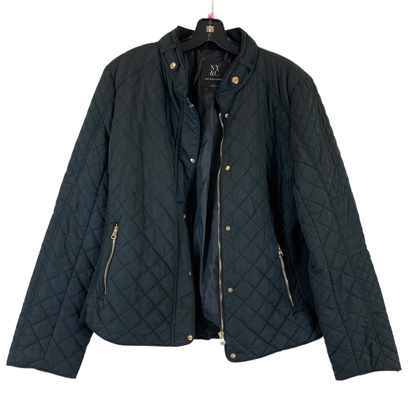 Jacket Puffer & Quilted By New York And Co  Size: L