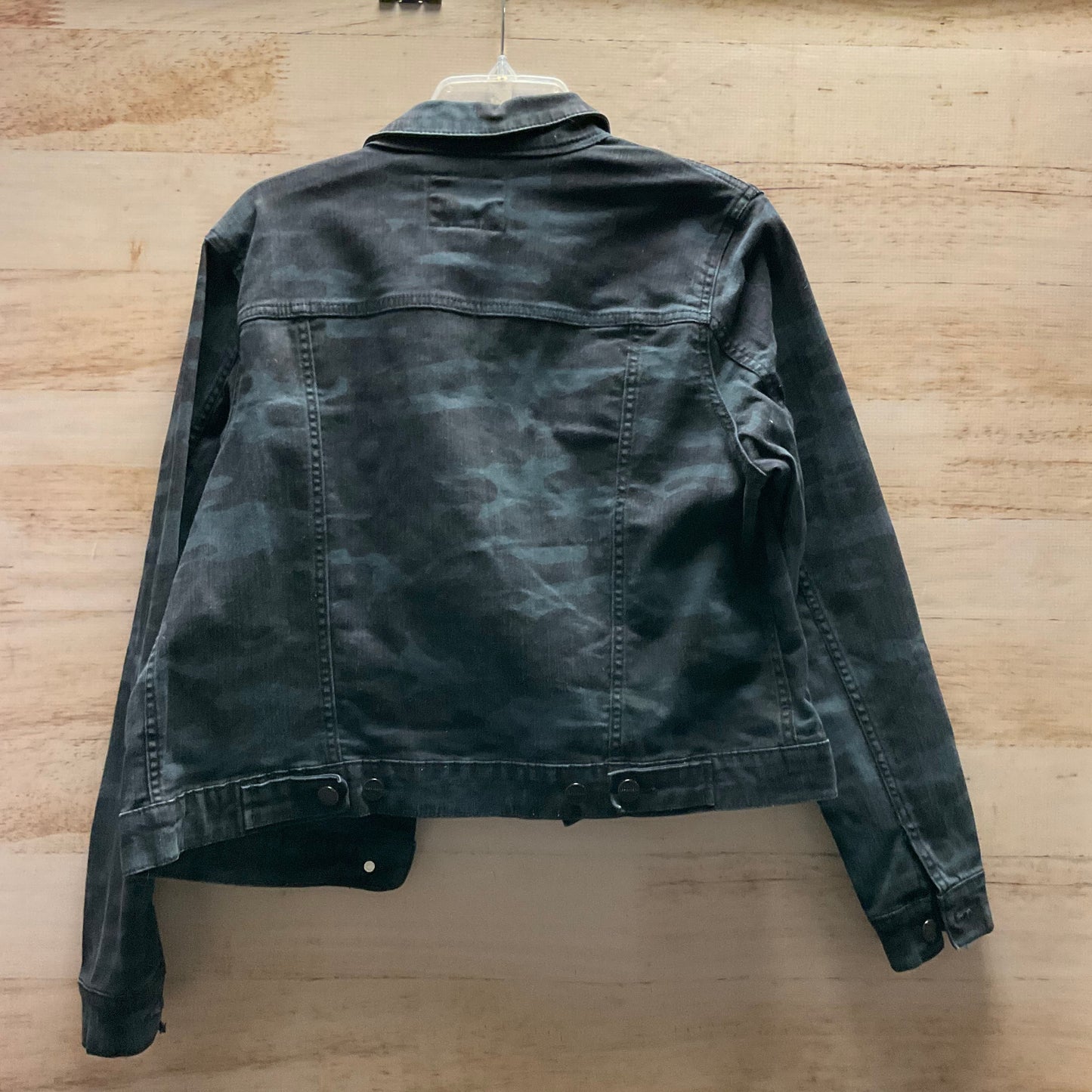 Jacket Denim By Sanctuary In Camouflage Print, Size: L