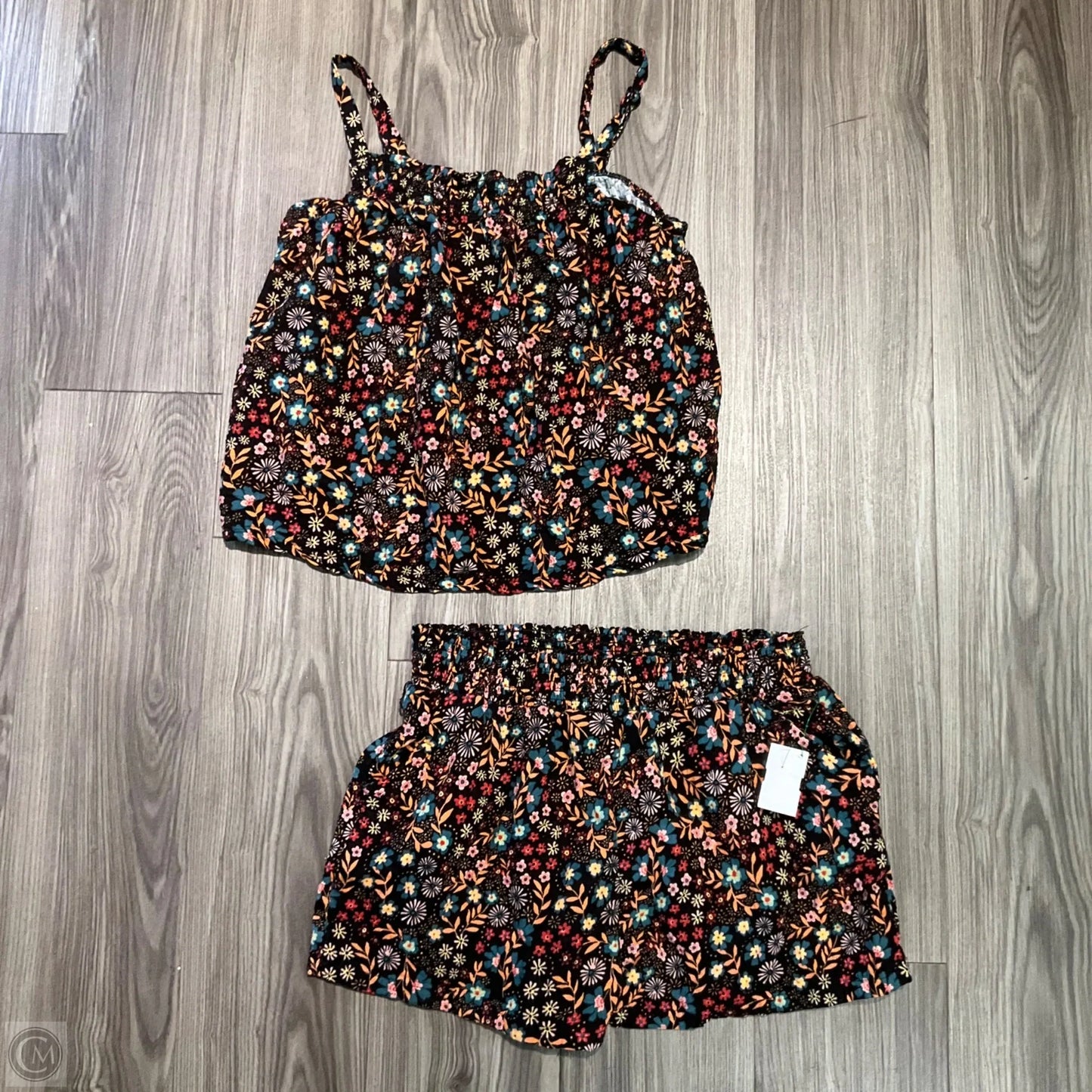Shorts Set By Joyspun In Floral Print, Size: Xl