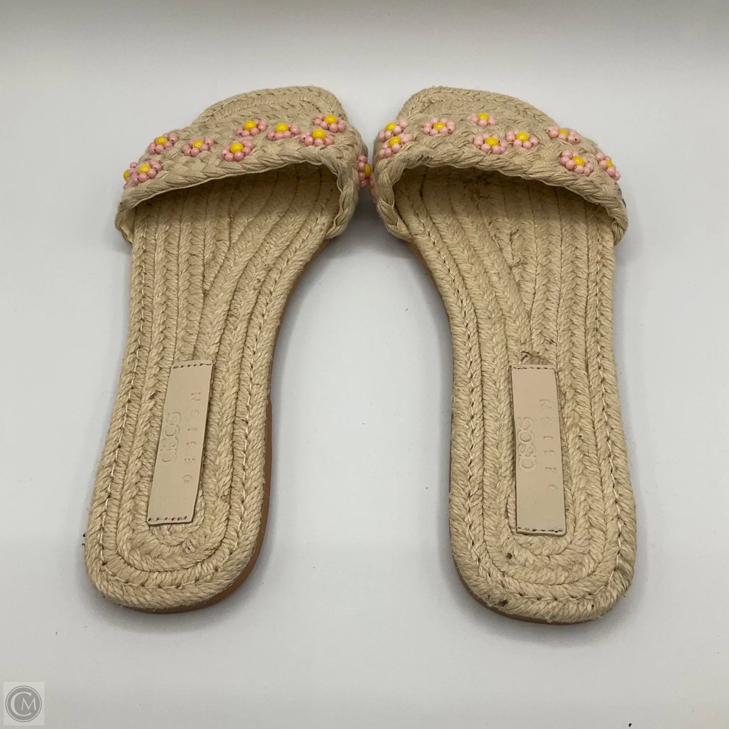 Sandals Flats By Asos In Tan, Size: 9