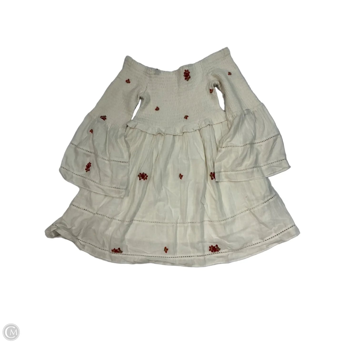 Dress Casual Midi By Free People In White, Size: Sp