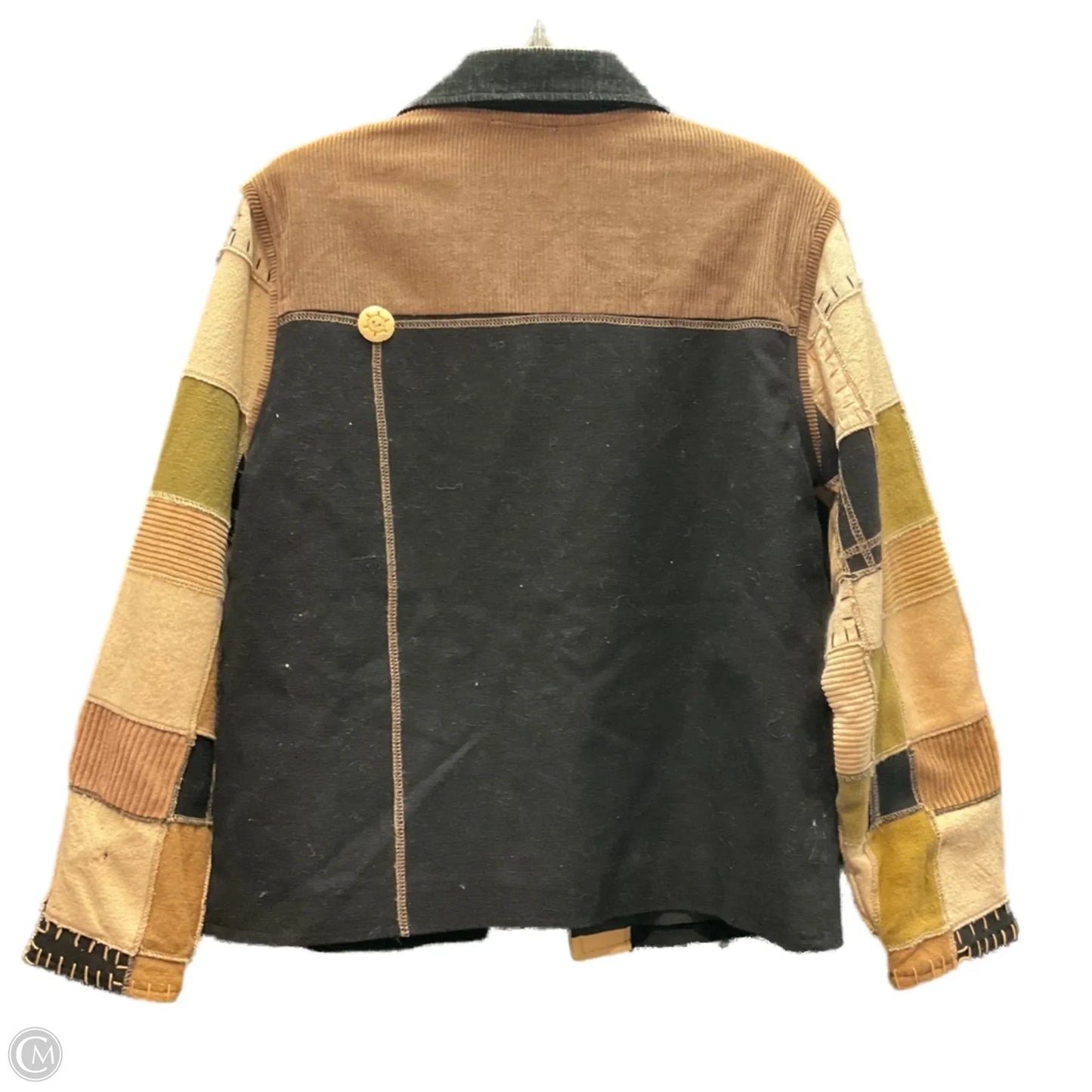 Jacket Moto By Parsley & Sage In Multi-colored, Size: S