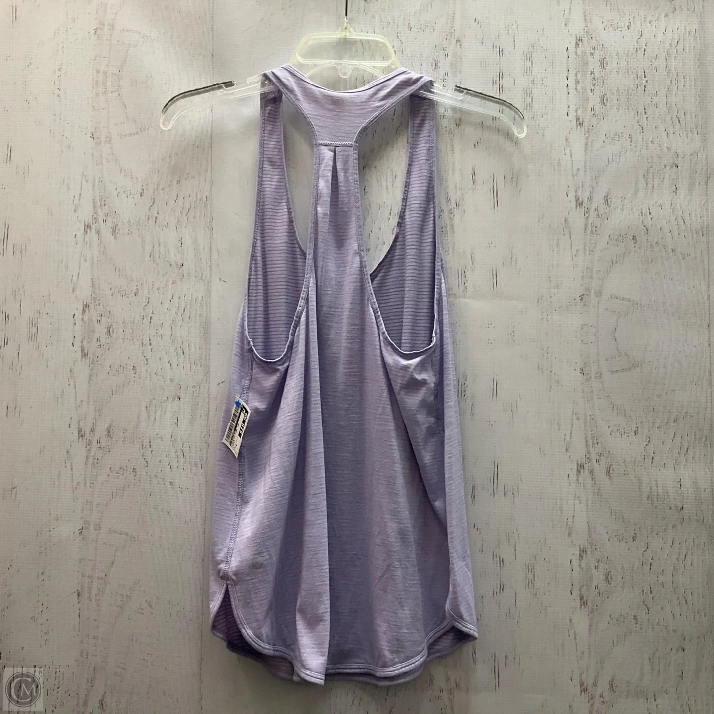 Athletic Tank Top By Lululemon In Purple, Size: 6