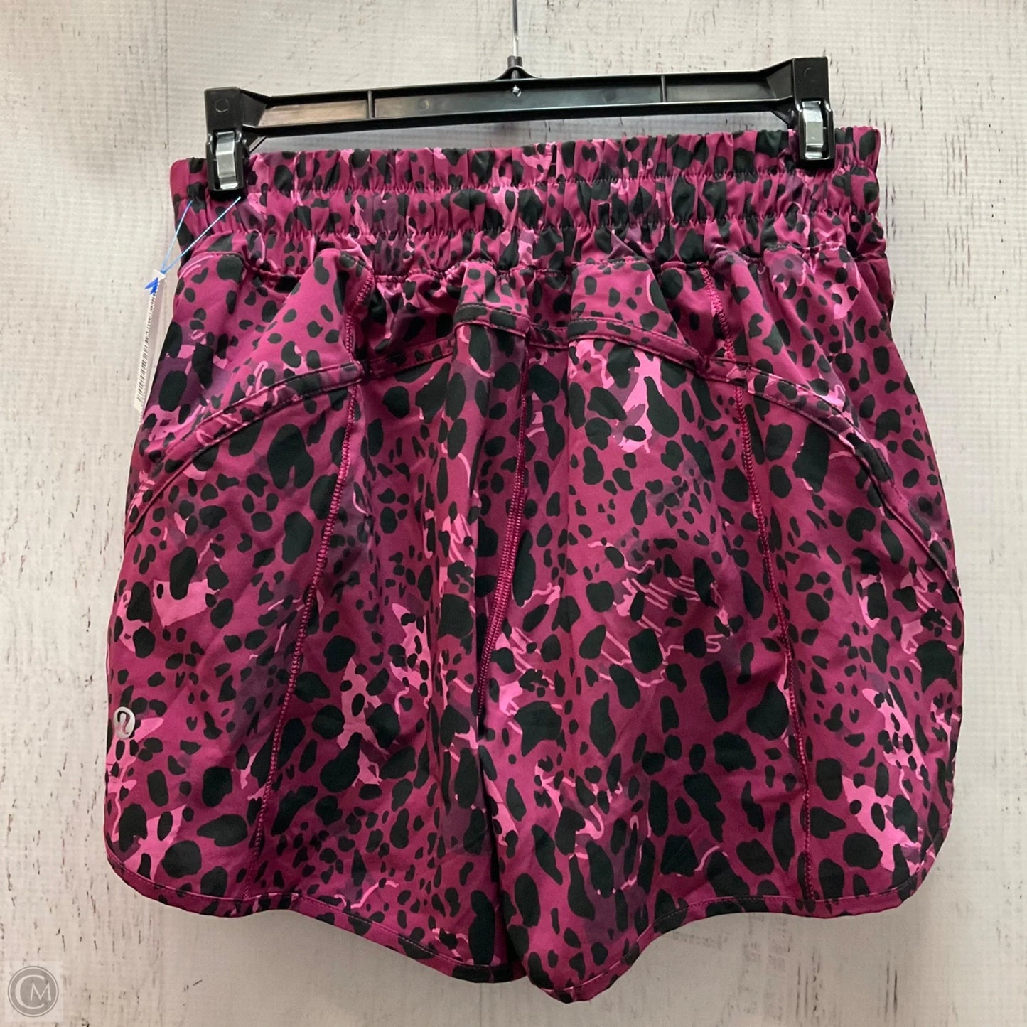 Athletic Shorts By Lululemon In Animal Print, Size: 6