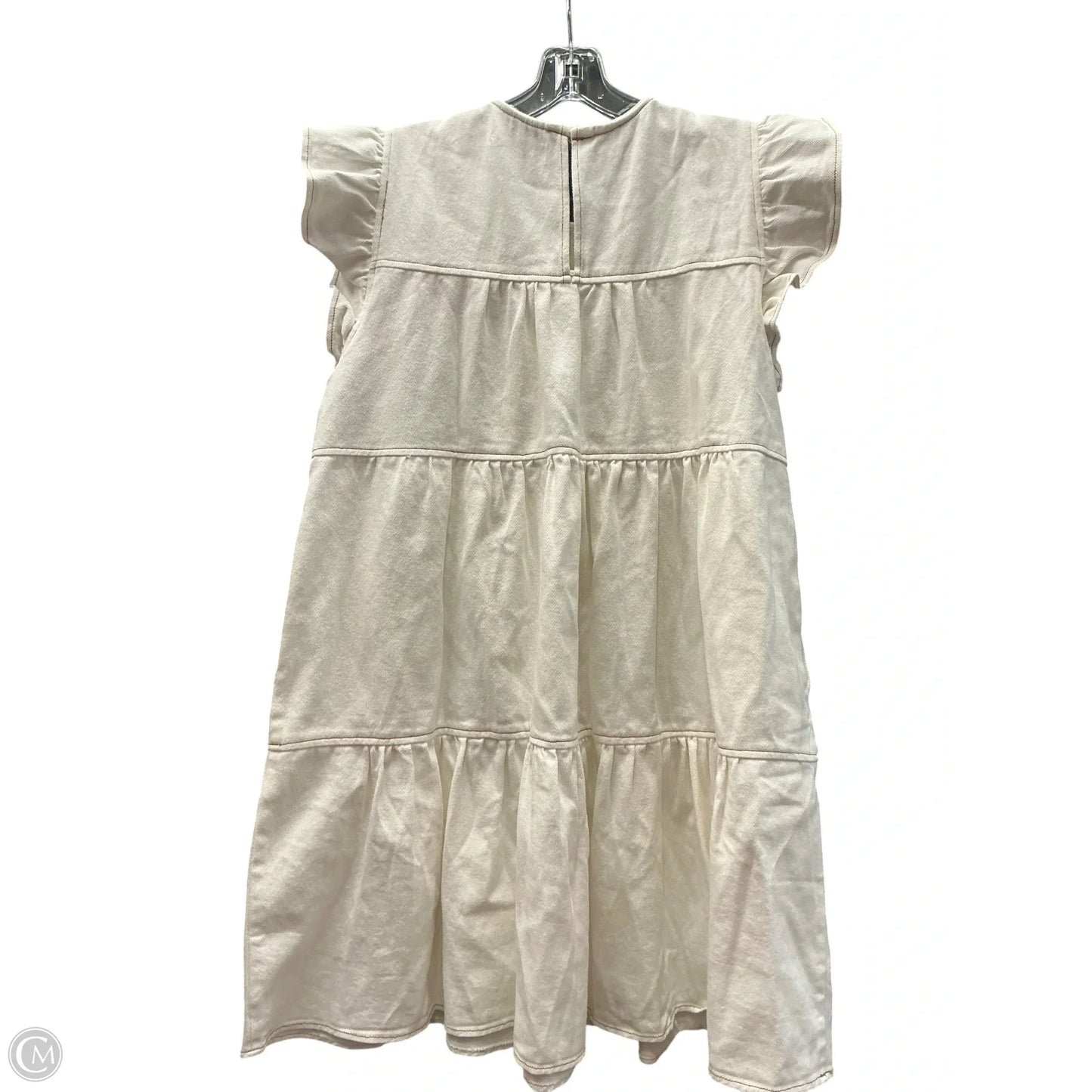 Dress Casual Short By Clothes Mentor In White, Size: S