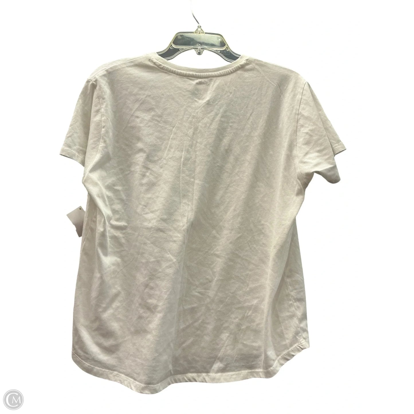 Top Short Sleeve By Clothes Mentor In White, Size: Sp