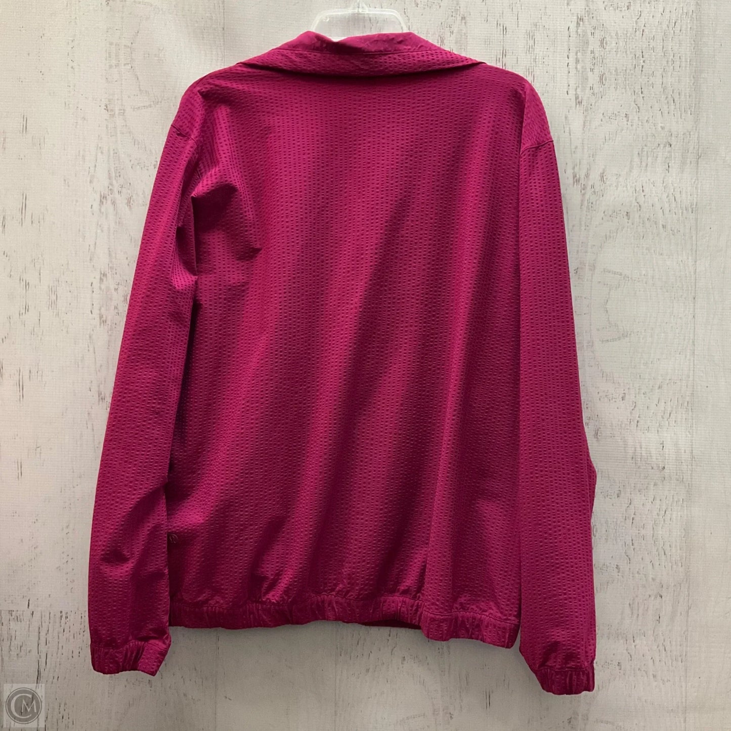 Athletic Jacket By Lululemon In Pink, Size: 12