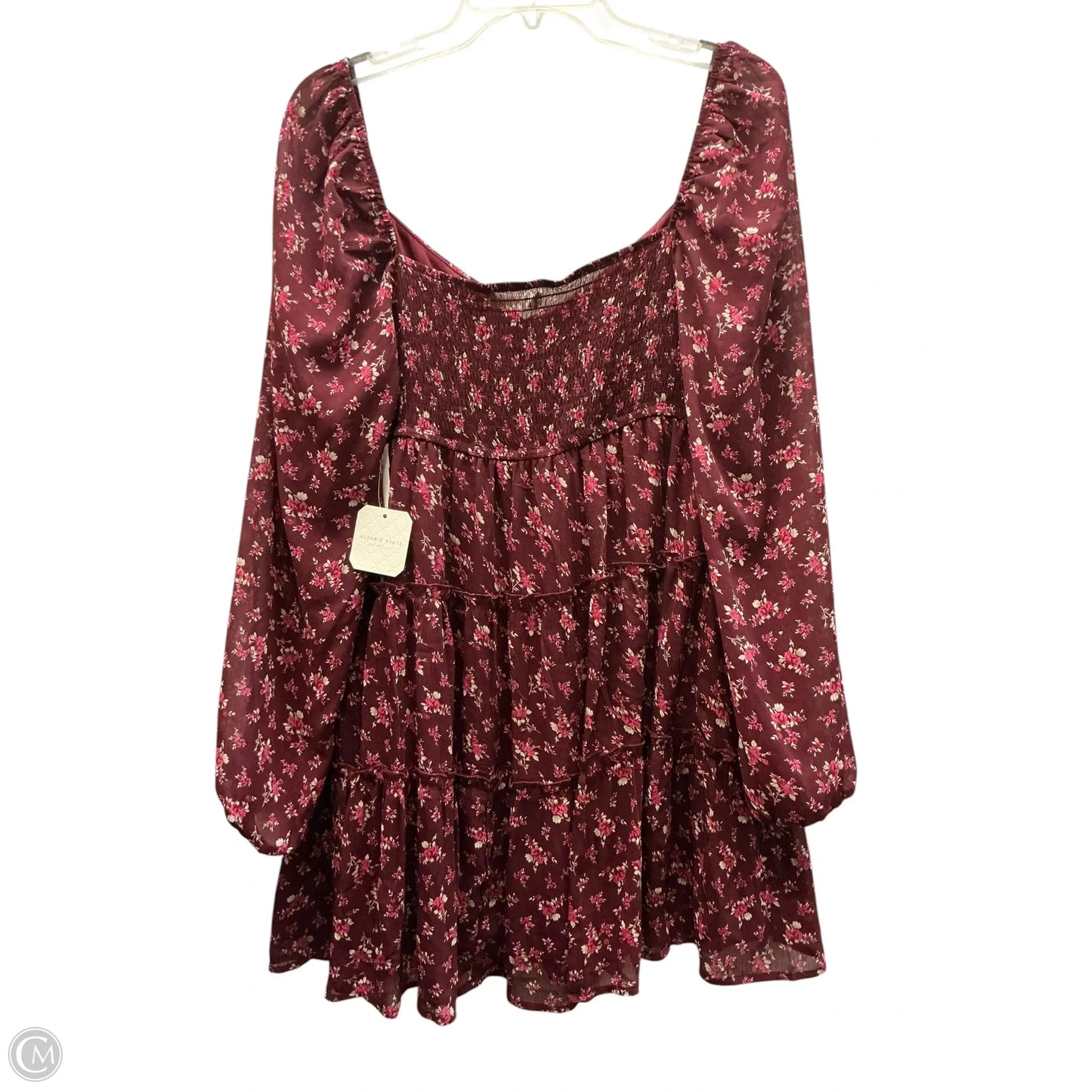 Dress Casual Short By Altard State In Maroon, Size: Xl