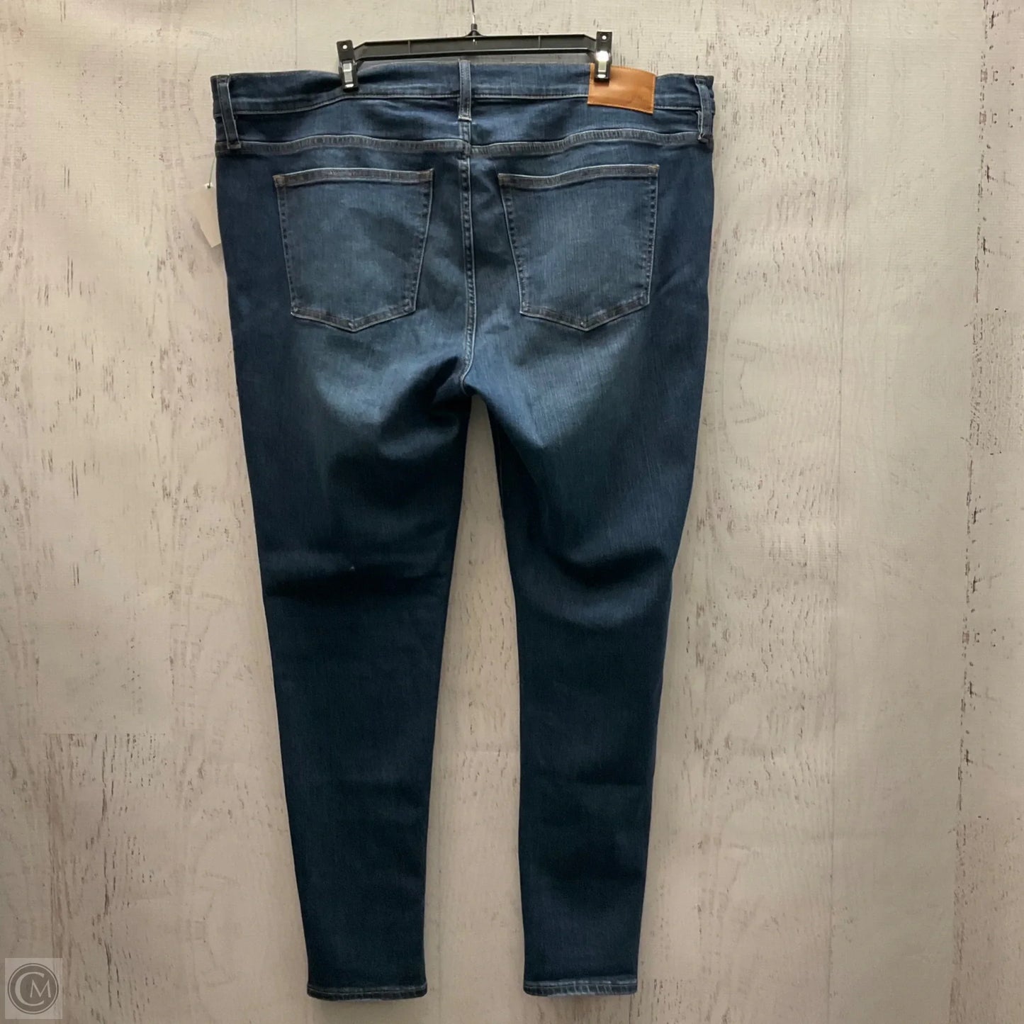 Jeans Skinny By J. Crew In Blue Denim, Size: 14