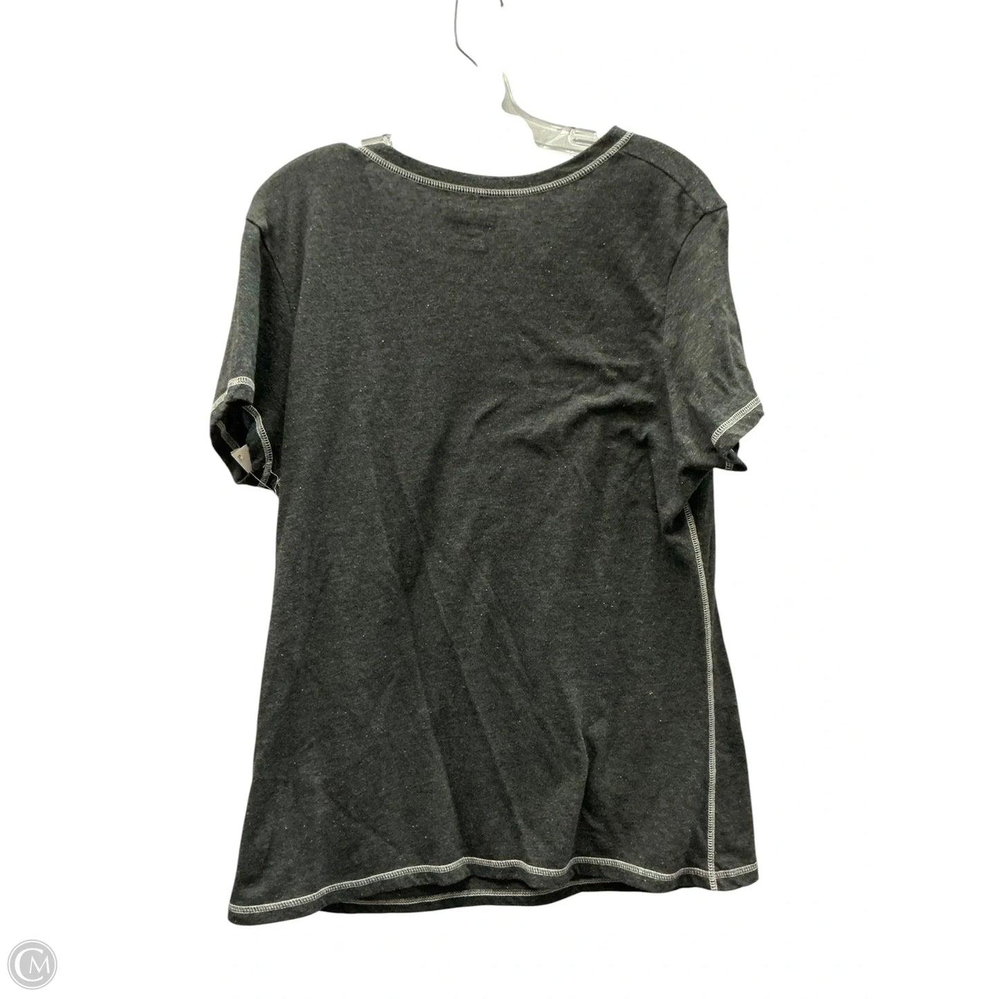 Top Short Sleeve By Nfl In Grey, Size: Xl