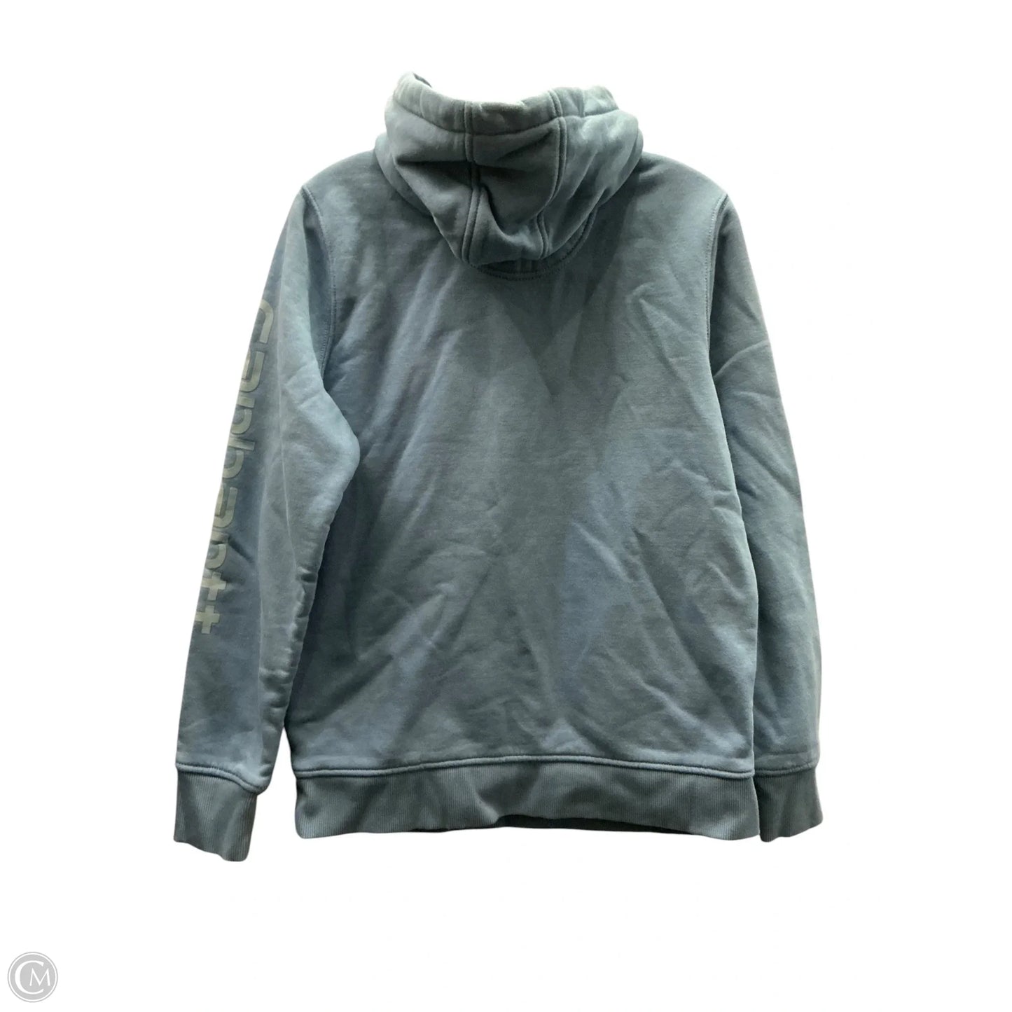 Sweatshirt Hoodie By Carhartt In Blue, Size: M