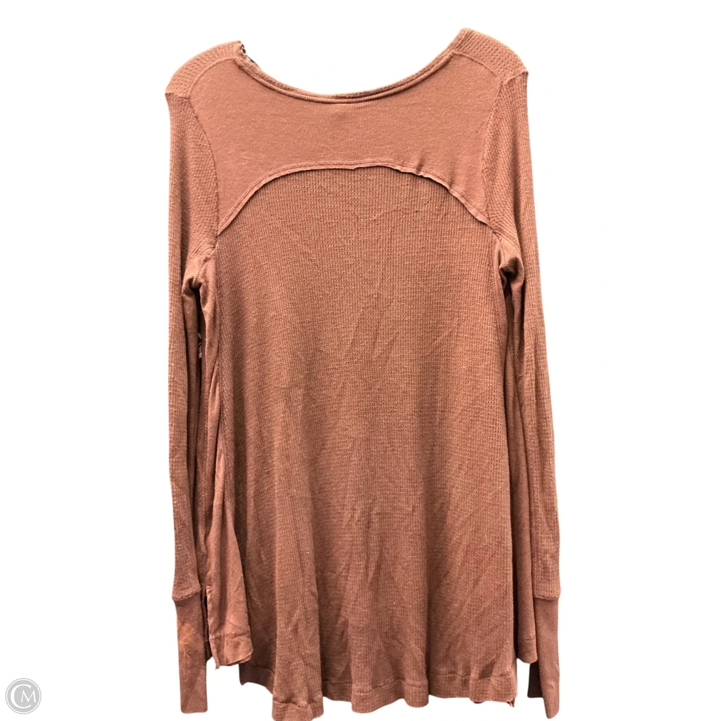 Top Long Sleeve By We The Free In Brown, Size: S