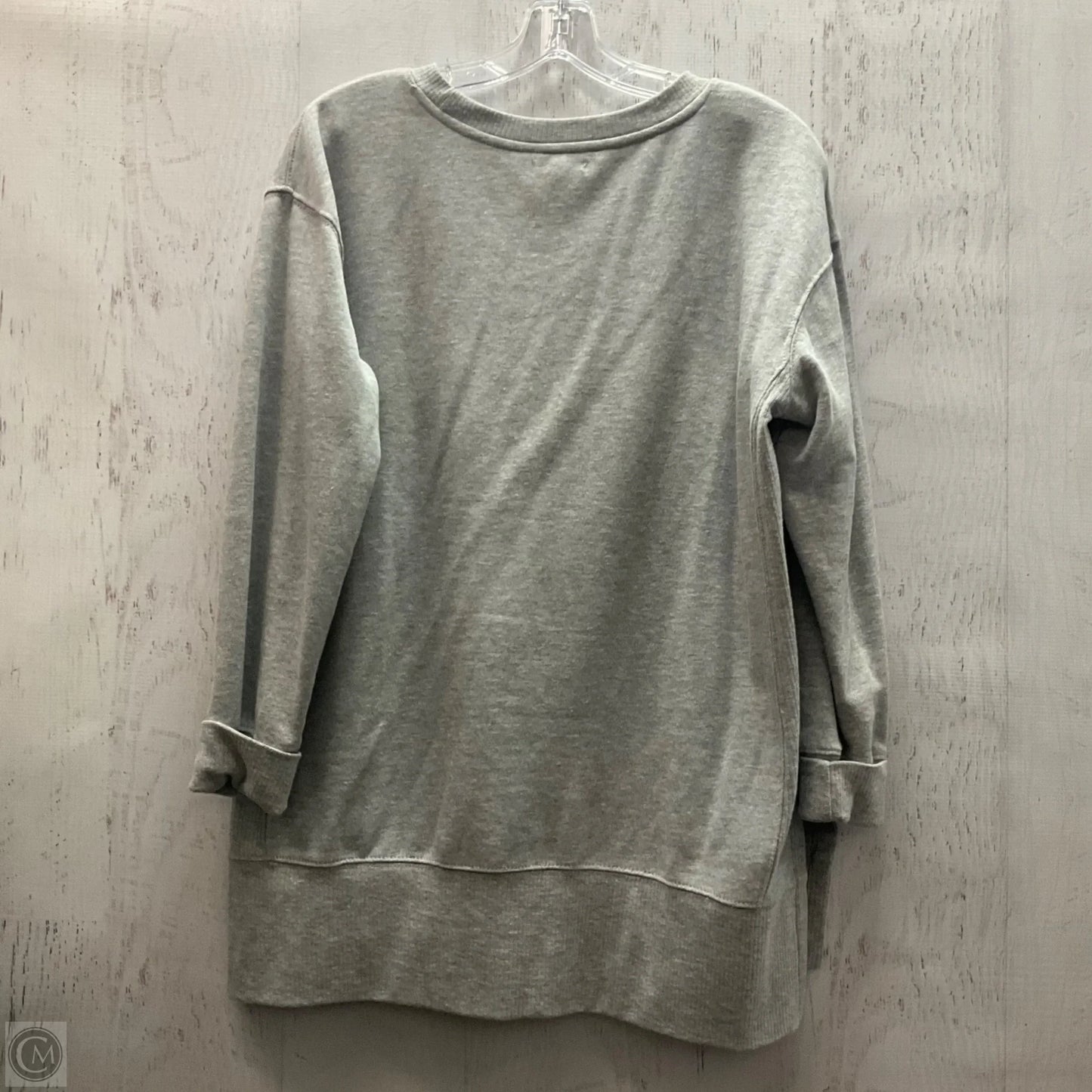 Sweatshirt Crewneck By Maurices In Grey, Size: M