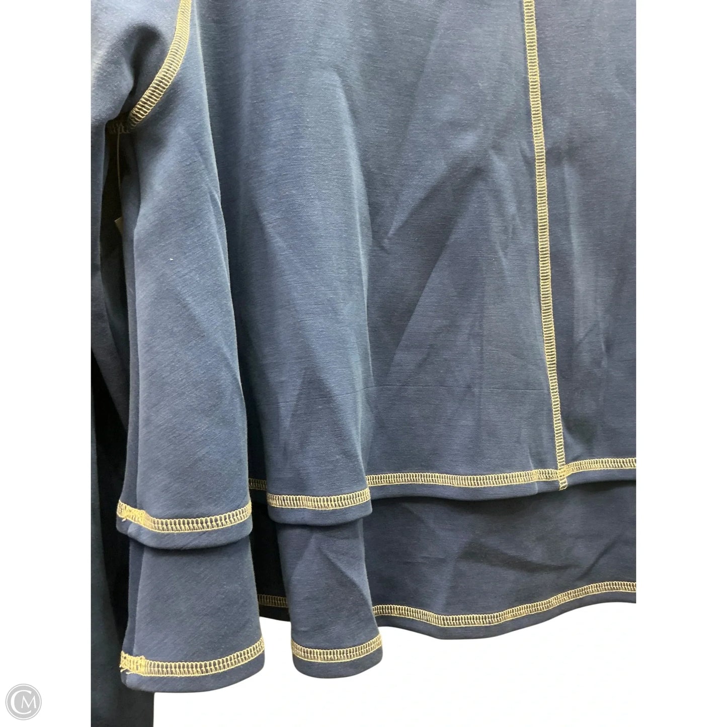 Top Long Sleeve By As Revival In Blue, Size: S