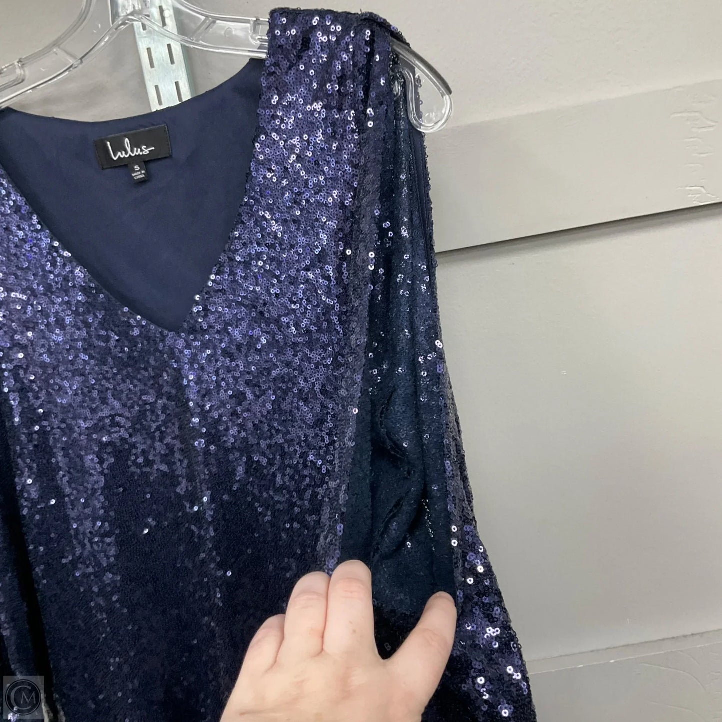 Dress Party Short By Lulus In Blue, Size: S