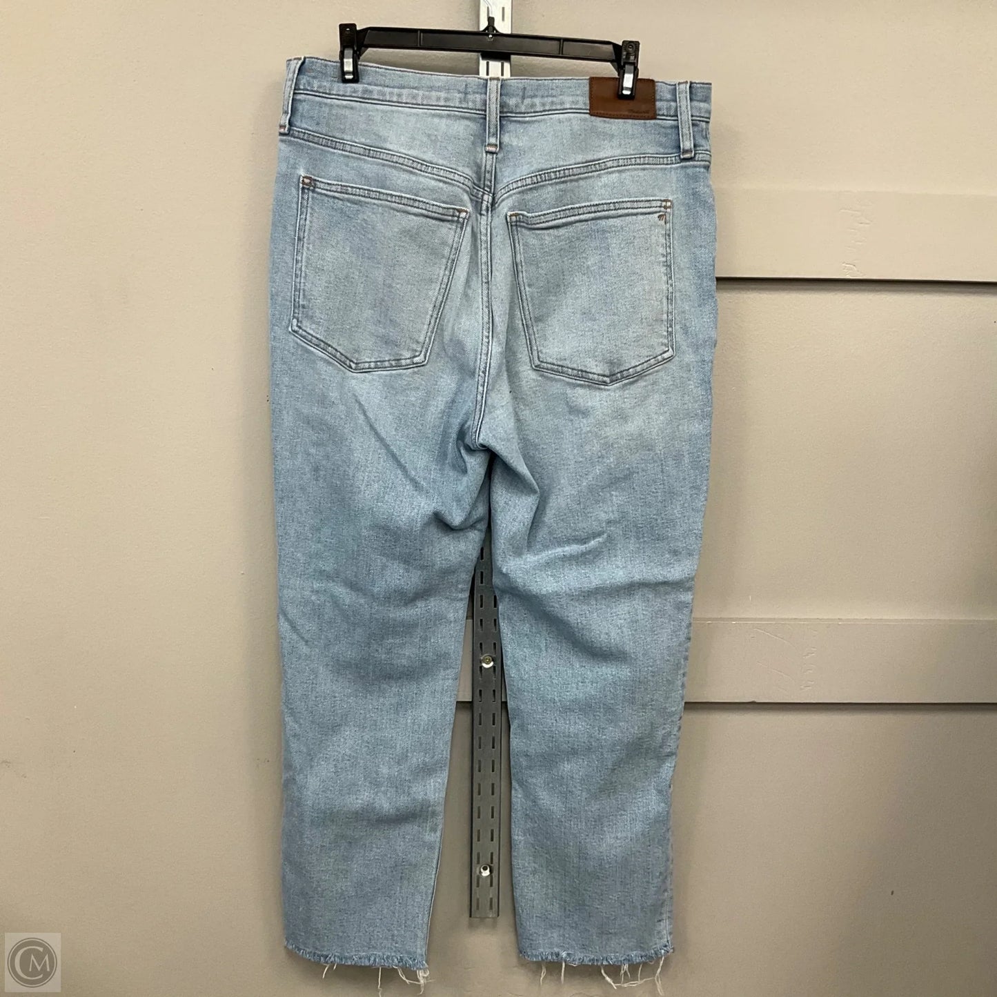 Jeans Straight By Madewell In Blue, Size: 8