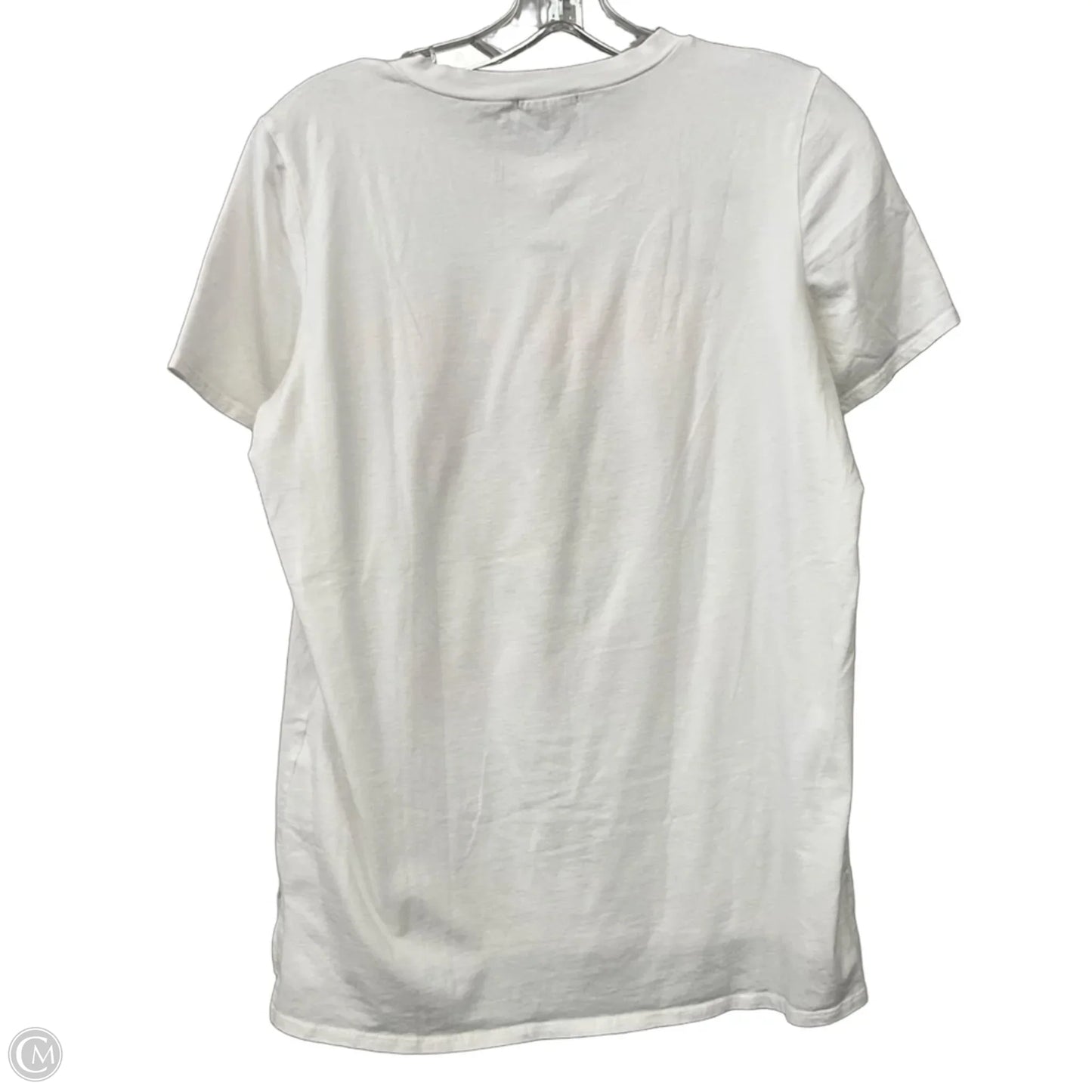Top Short Sleeve Basic By Zutter In White, Size: S