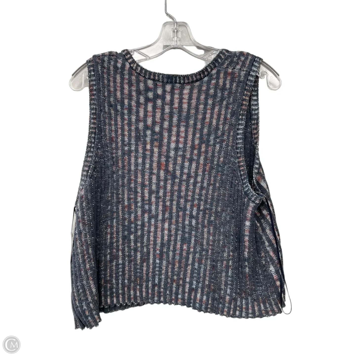 Vest Sweater By Universal Thread In Multi-colored, Size: L