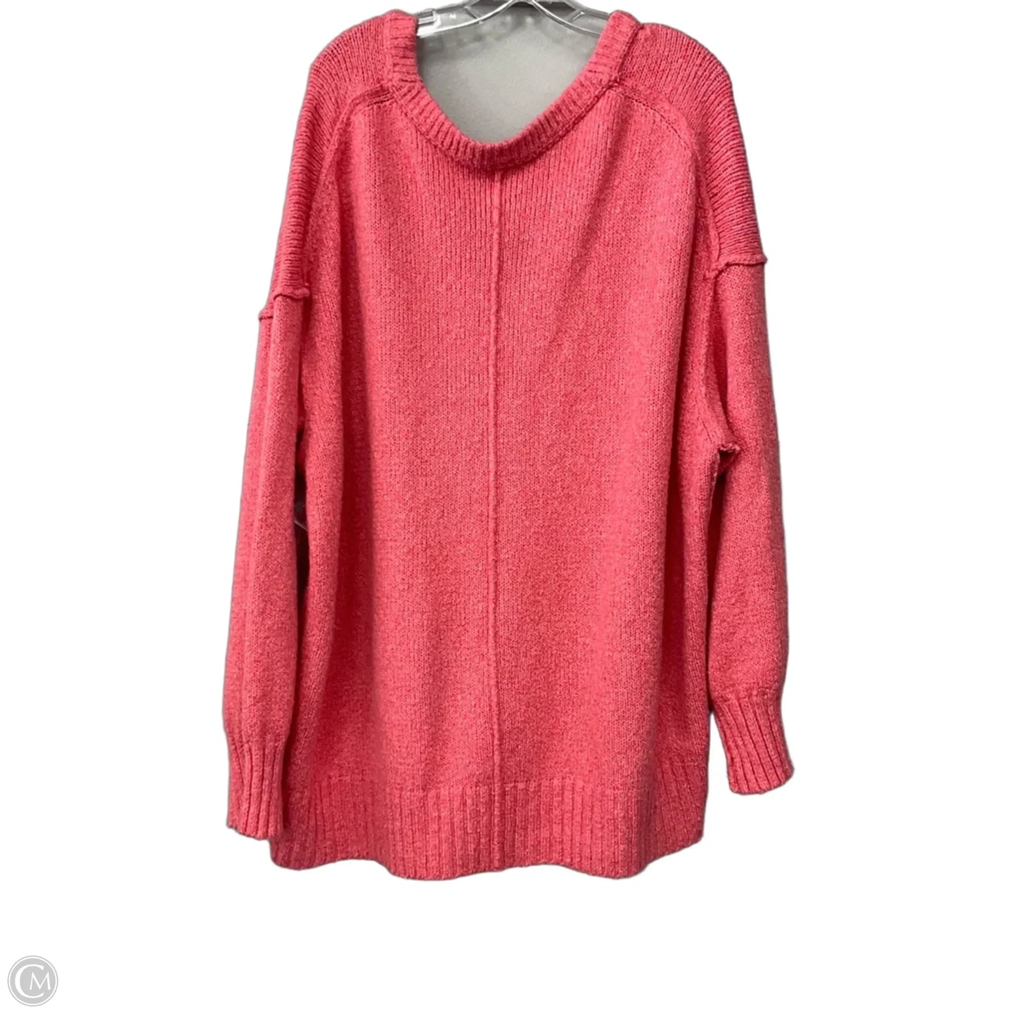 Sweater By Free People In Coral, Size: Xl