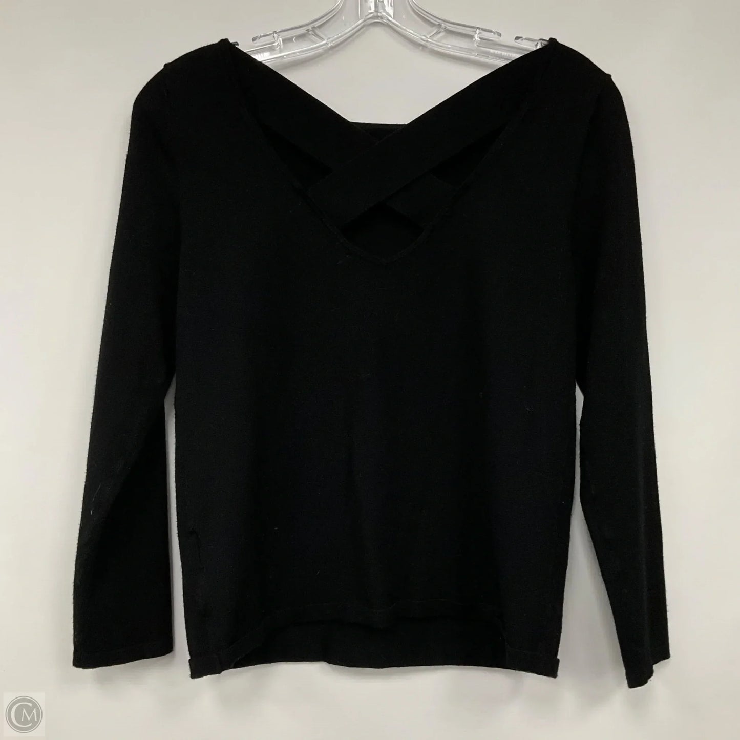 Top Long Sleeve Designer By Lilly Pulitzer In Black, Size: M