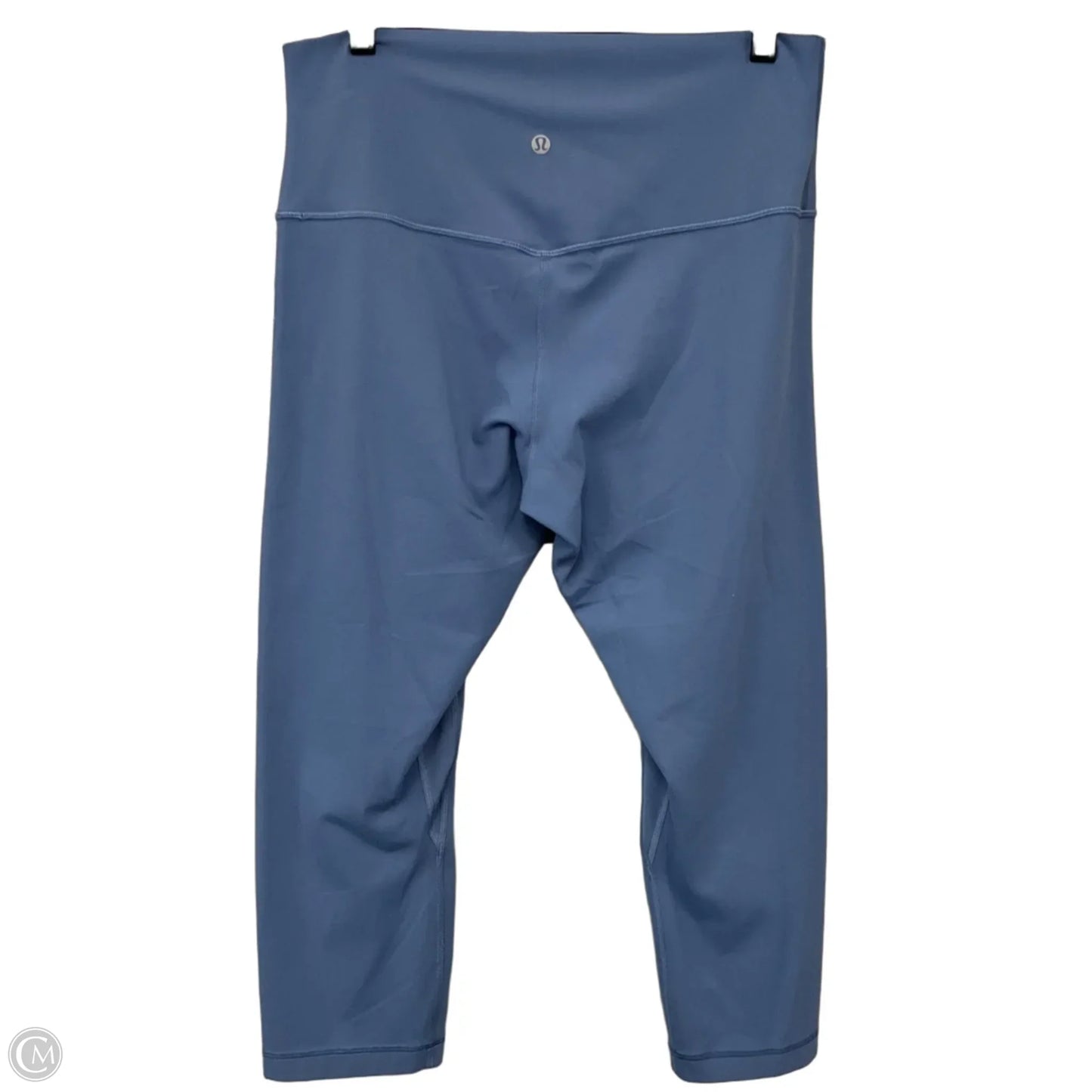 Athletic Legging Capris By Lululemon In Blue, Size: 12