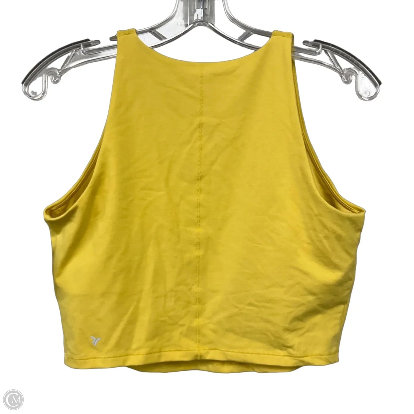 Athletic Tank Top By Old Navy In Yellow, Size: L