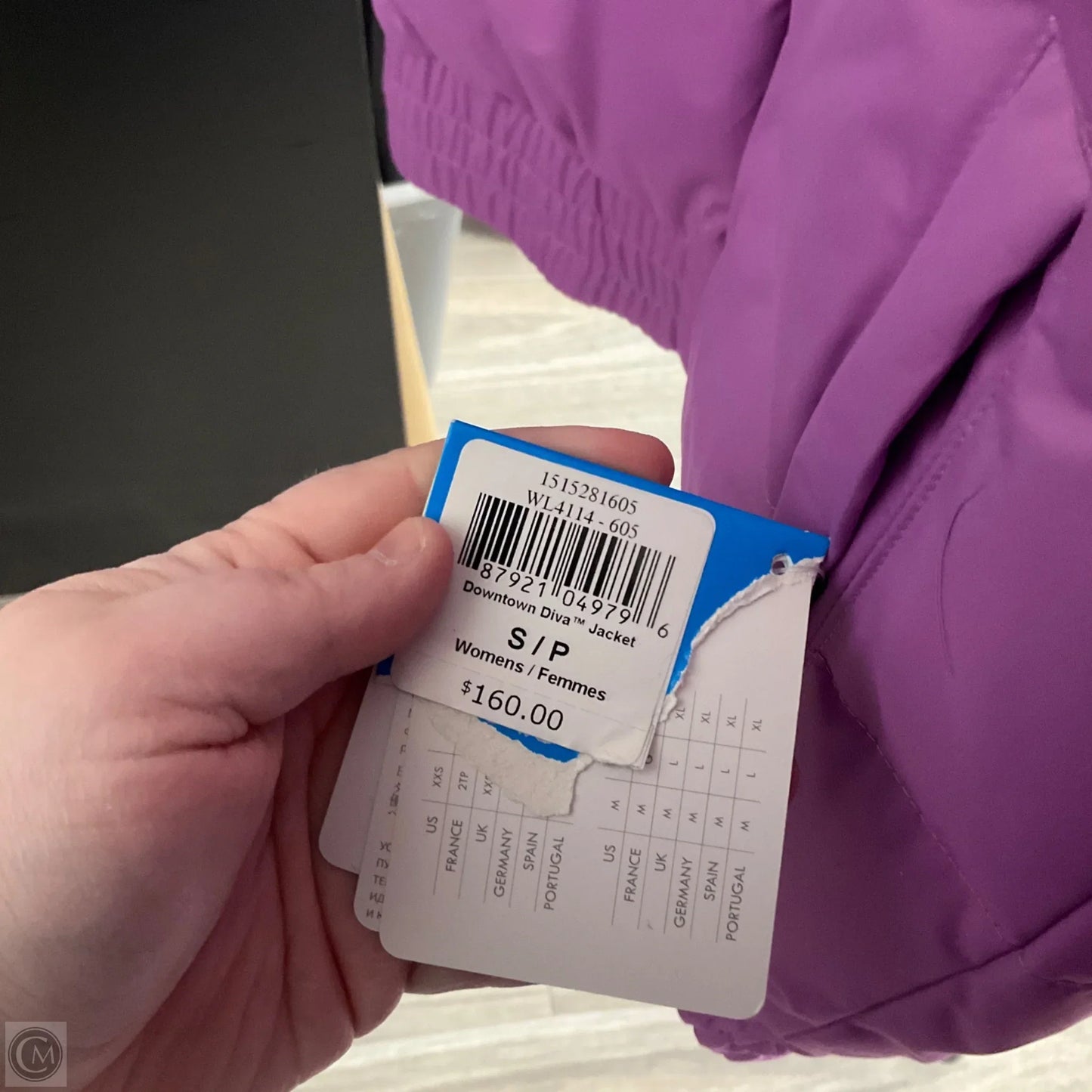 Coat Puffer & Quilted By Columbia In Purple, Size: S