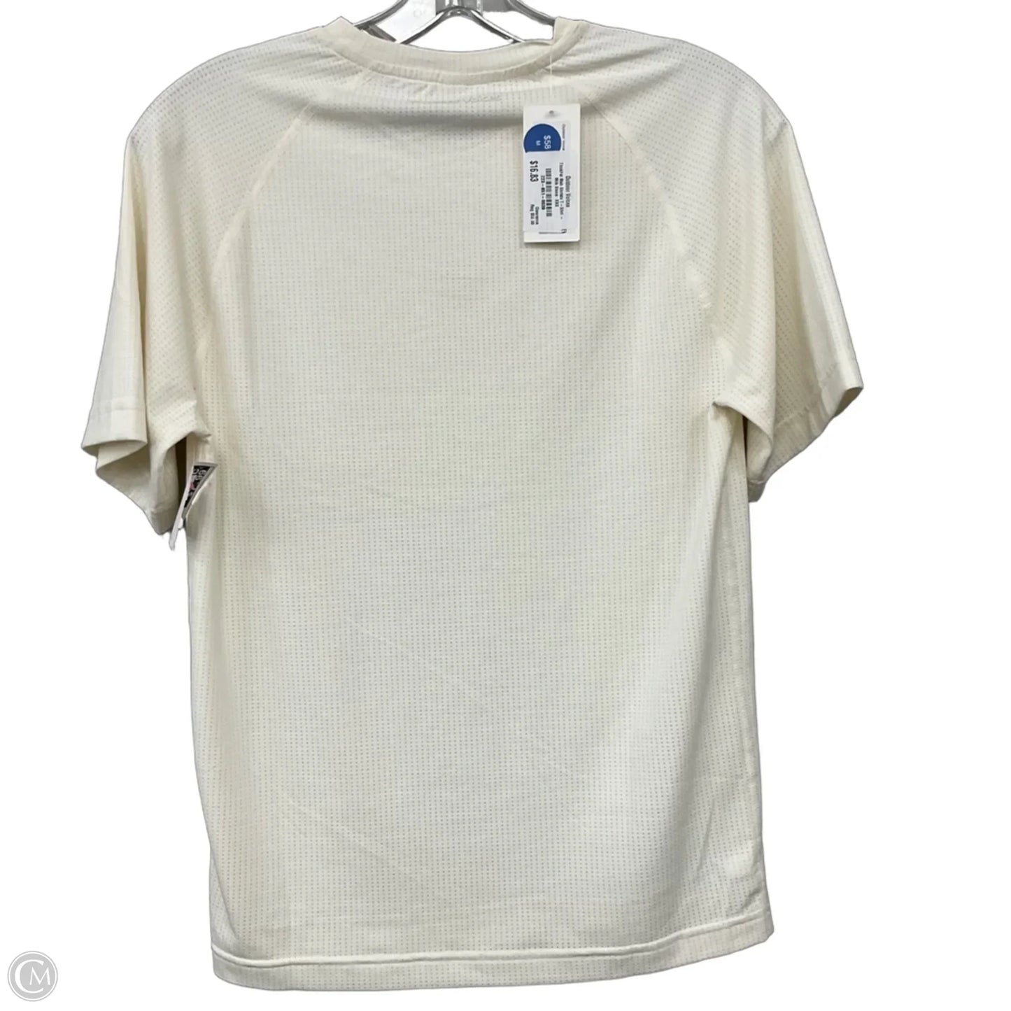 Top Short Sleeve Basic By Outdoor Voices In Cream, Size: Xxs