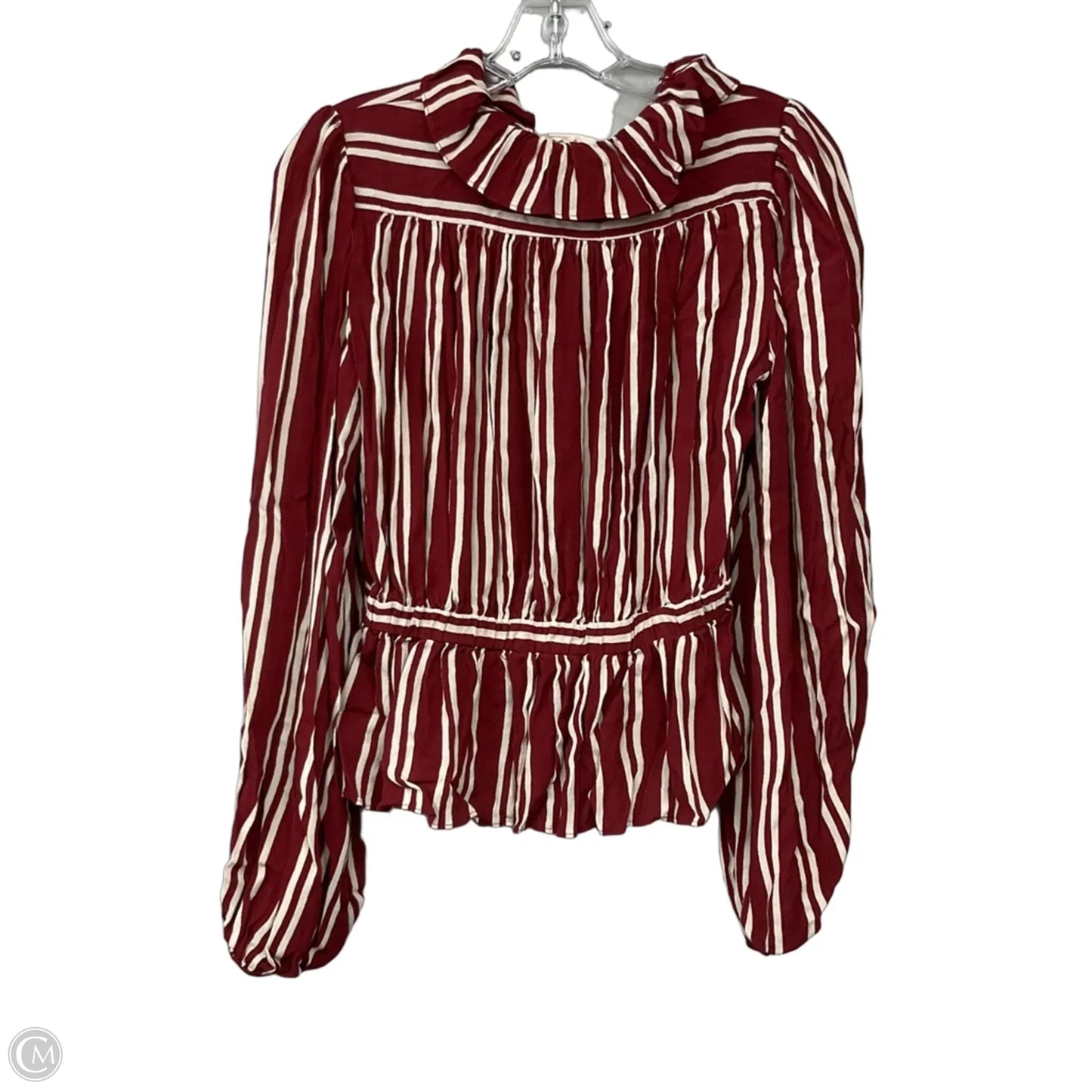 Top Long Sleeve By Tracy Reese In Striped Pattern, Size: S