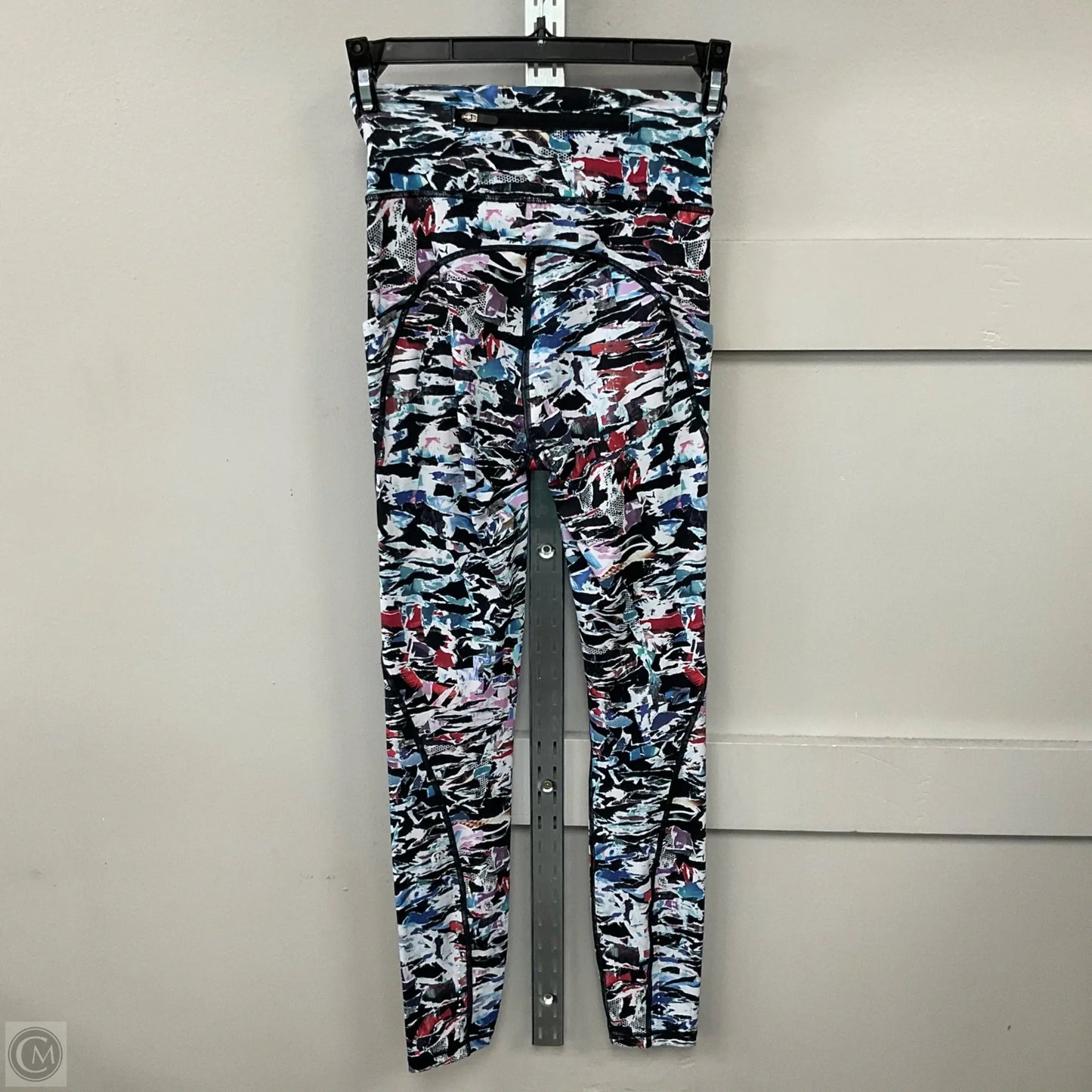 Athletic Leggings By Lululemon In Multi-colored, Size: 2