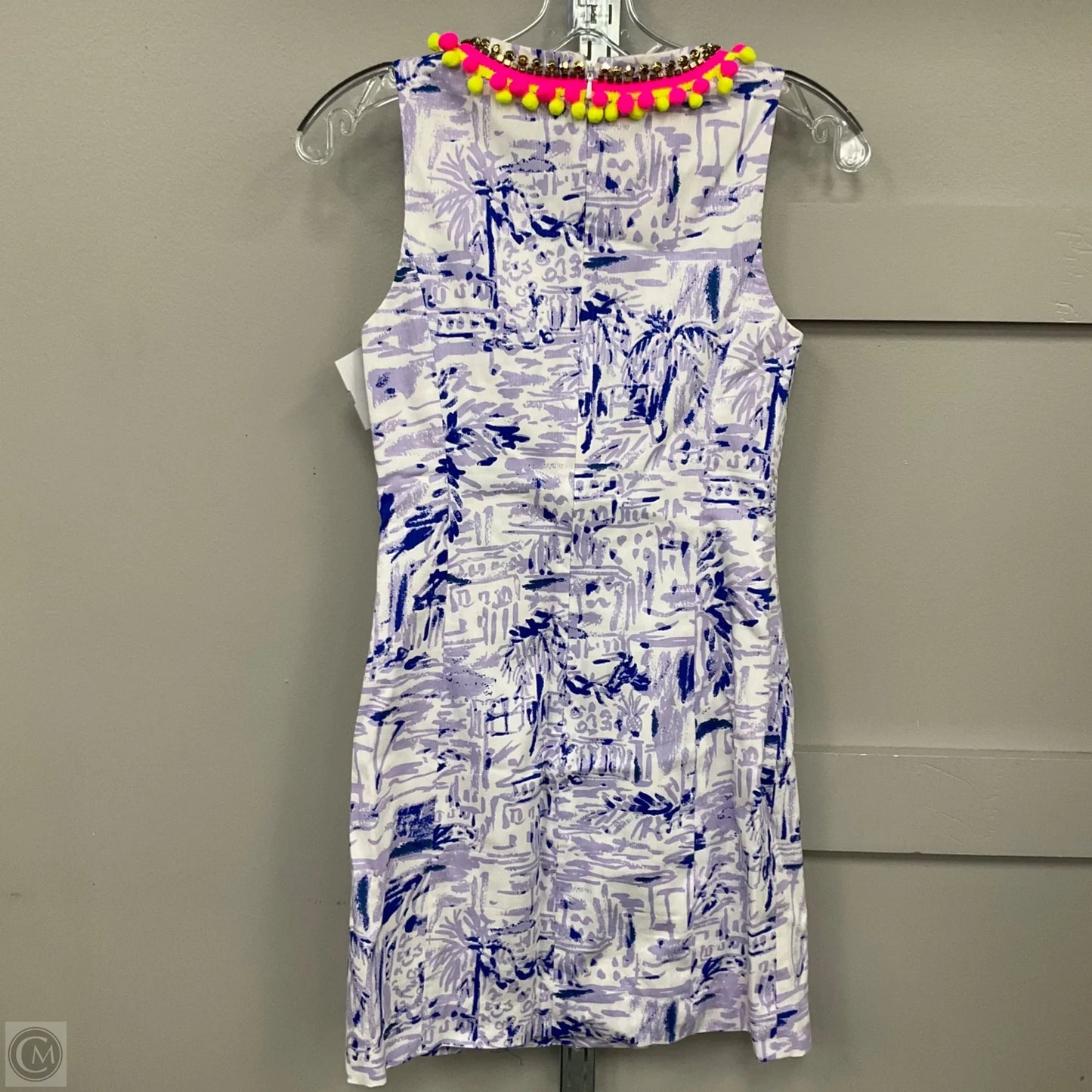 Dress Designer By Lilly Pulitzer In Purple, Size: Xxs