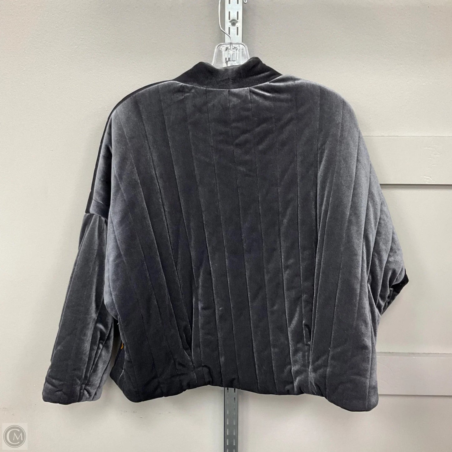 Jacket Puffer & Quilted By A New Day In Silver, Size: Osfm