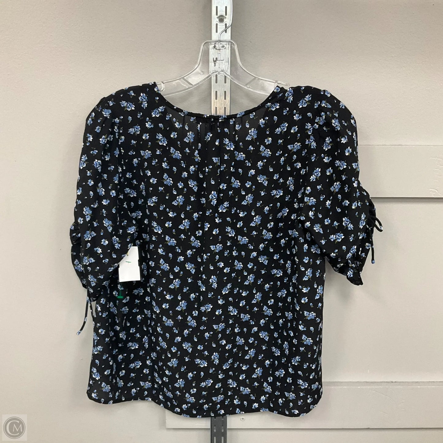 Top Short Sleeve By Madewell In Floral Print, Size: S