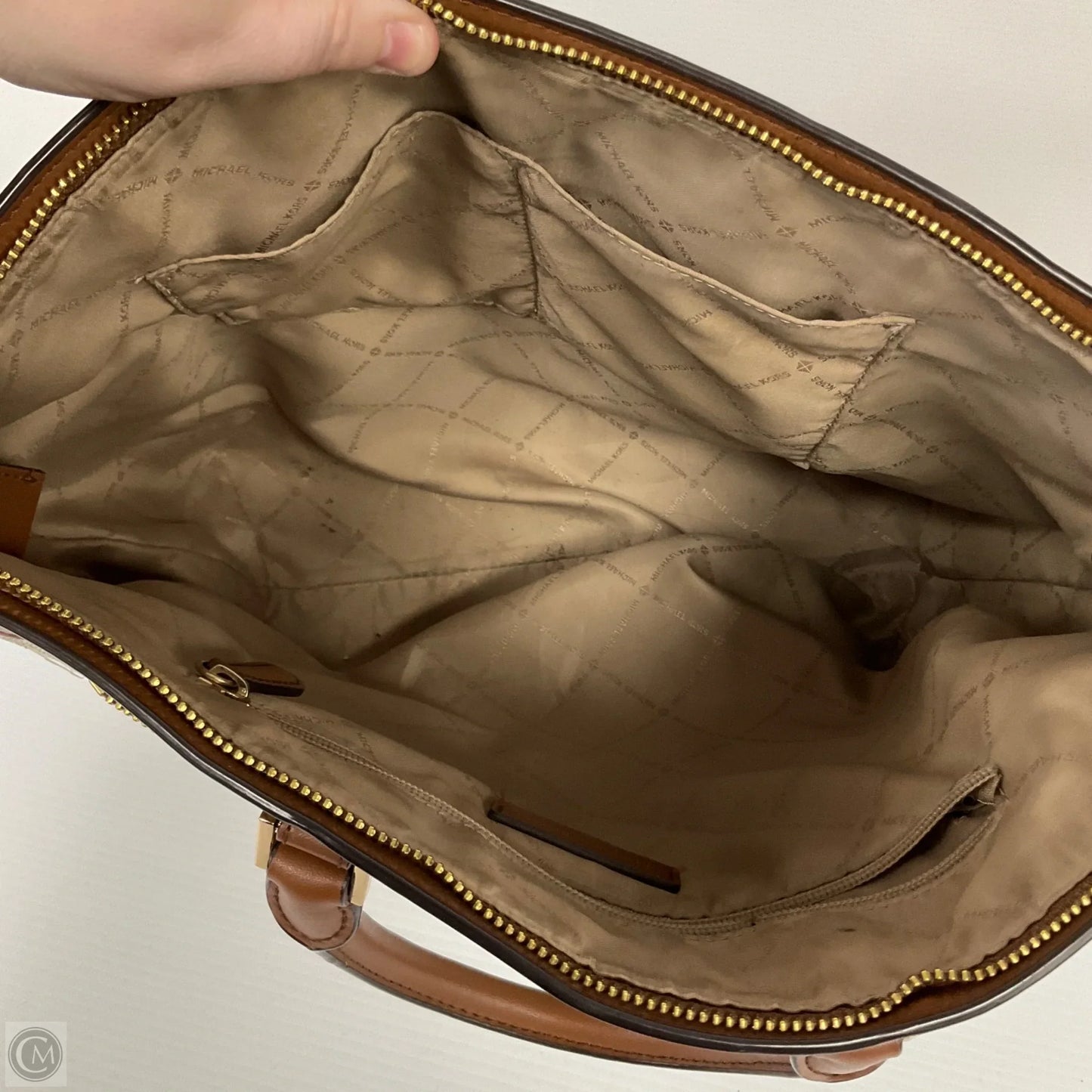 Handbag Designer By Michael Kors, Size: Large